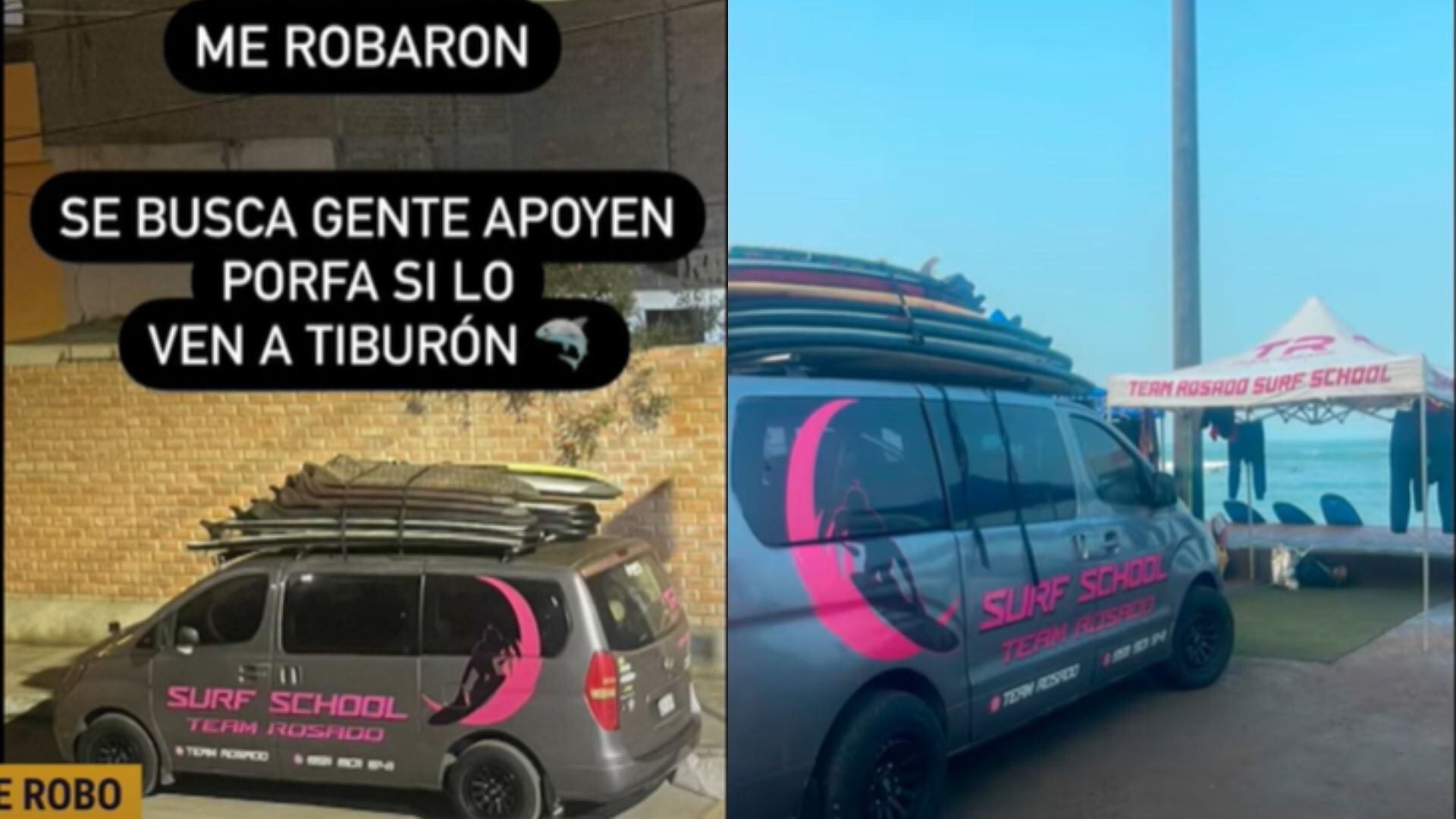 Roban camioneta a instructor de surf valorizada en 200 mil soles.