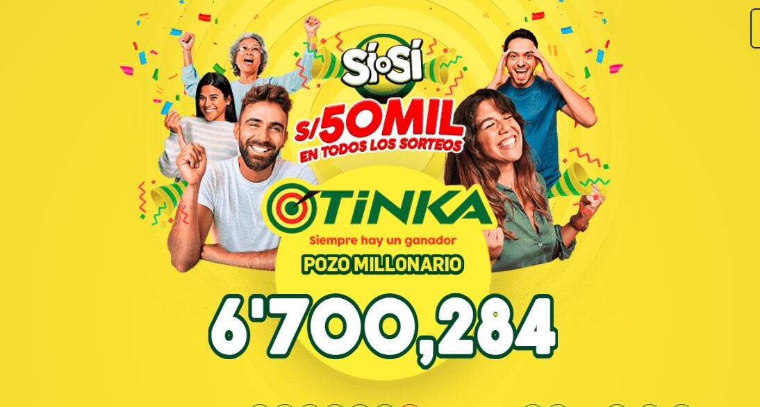 La Tinka: video del último sorteo y la jugada ganadora del domingo 16 de junio de 2024. (Facebook: La Tinka)