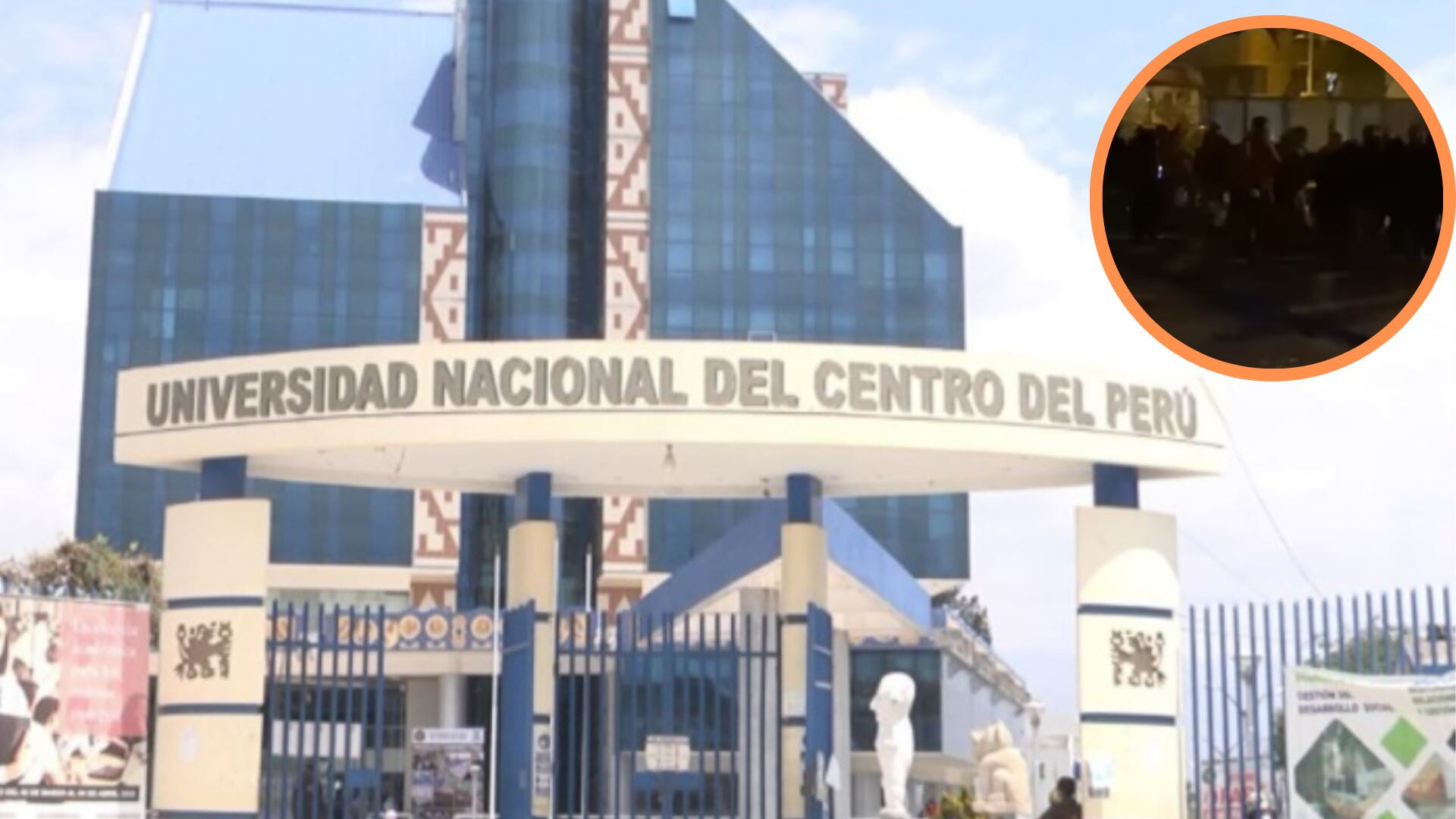 Toman Universidad de Huancayo: estudiantes de Ingeniería reclaman cambio de malla curricular