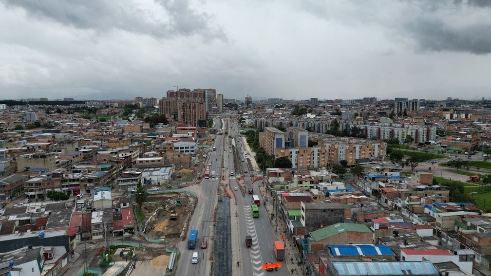 Obras en la avenida 68 producirán cierres y desvíos hasta mayo de 2025 - crédito IDU