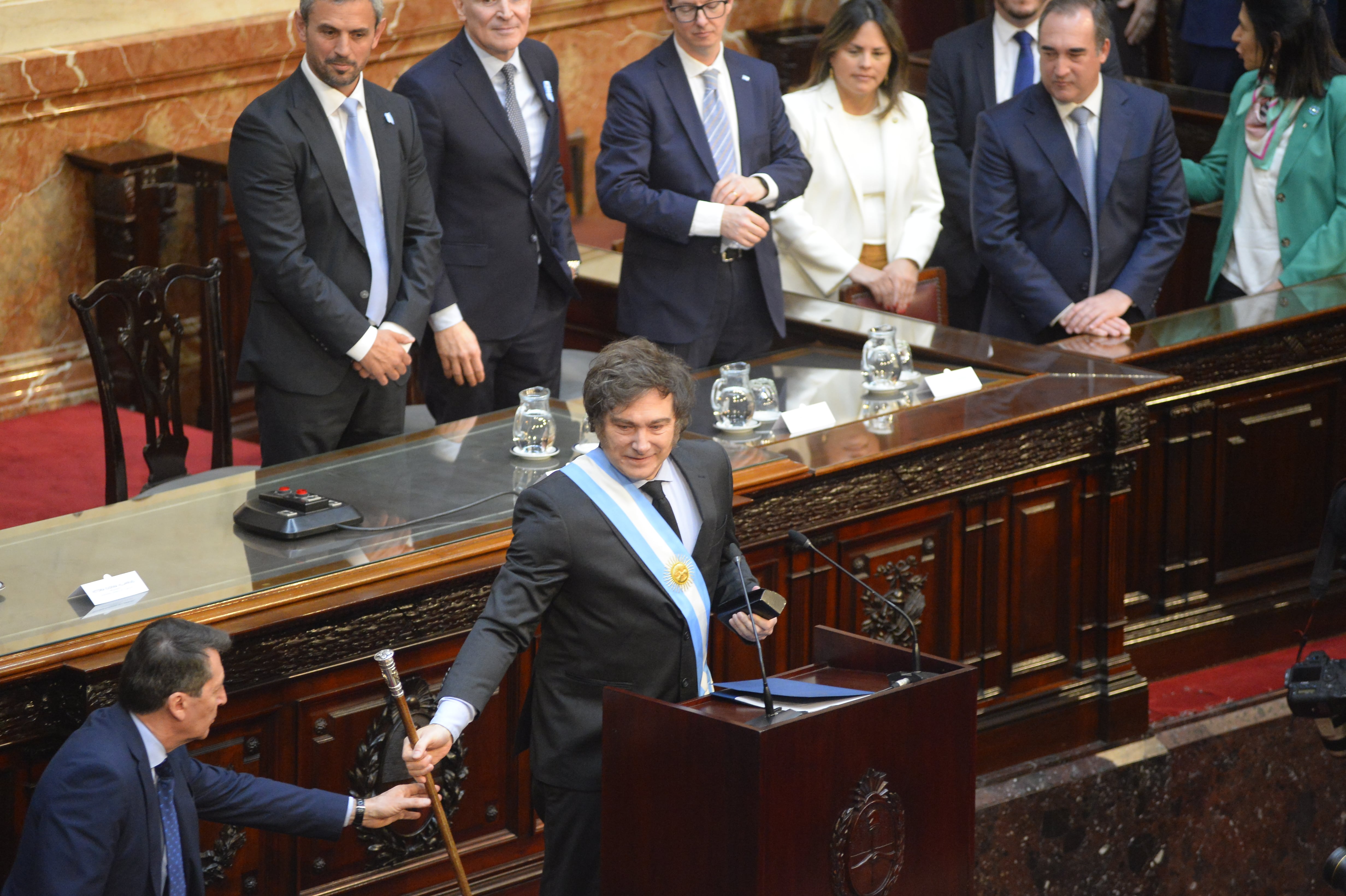 Milei presenta el Presupuesto 2025 en el congreso