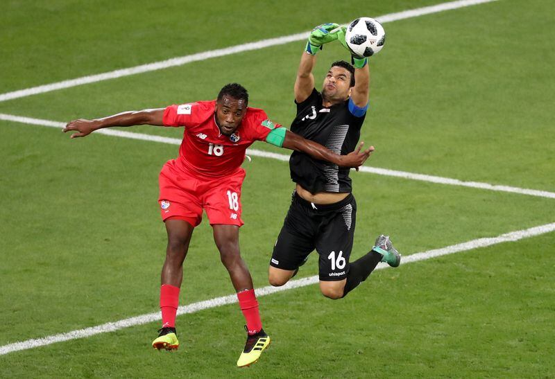 Foto de archivo de Luis "Matador" Tejada durante un partido del Mundial 2018. Arena Mordovia, Saransk, Rusia. 28 de junio de 2018.
REUTERS/Lucy Nicholson