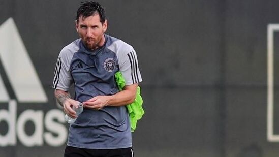 Lionel Messi busca ponerse a punto para regresar a las canchas