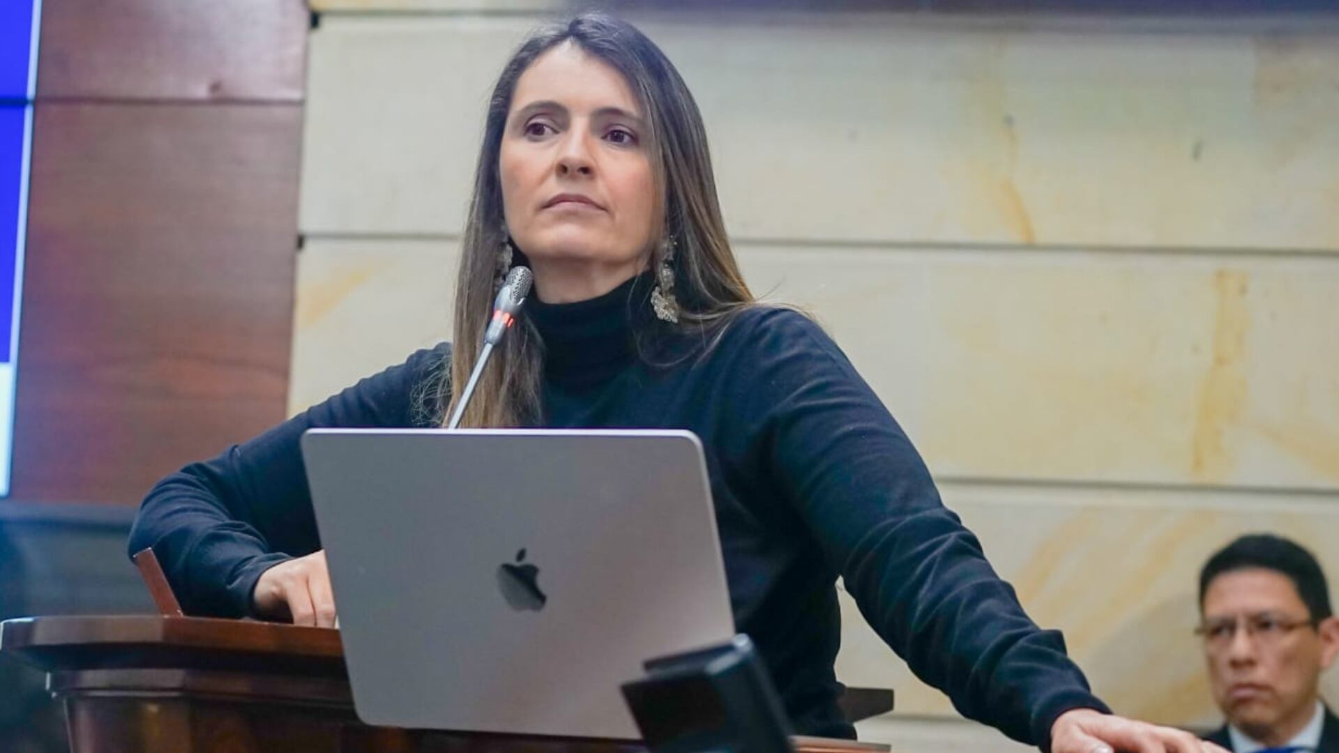 Entre los senadores citantes al debate de control político contra la ministra de Salud, Carolina Corcho, fue Paloma Valencia.
Senado Colombia.