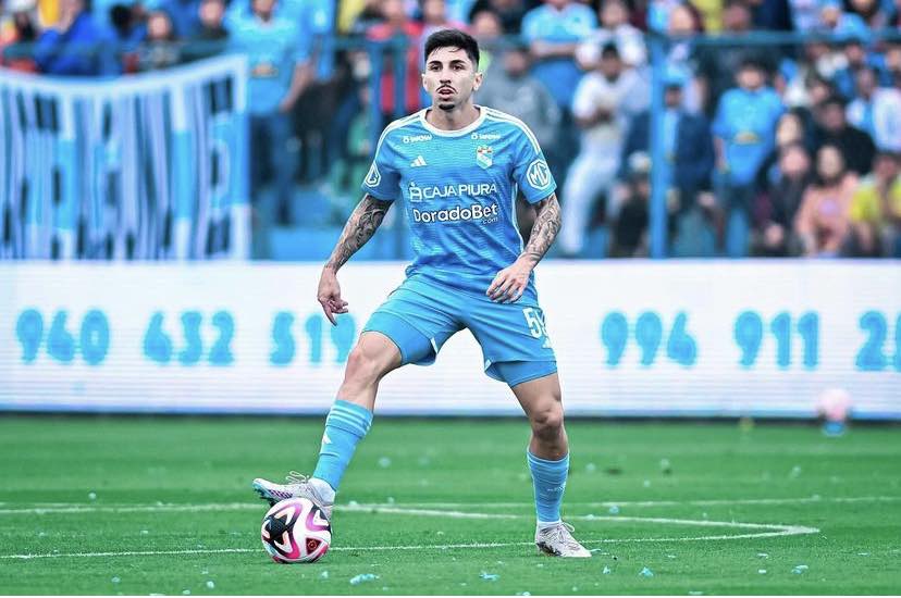 Gustavo Cazonatti es el futbolista contención de Sporting Cristal. - Crédito: Difusión