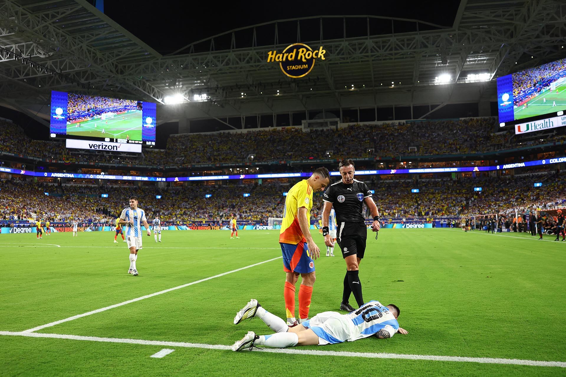 Copa América 2024 - Argentina Colombia - Golpe de Messi