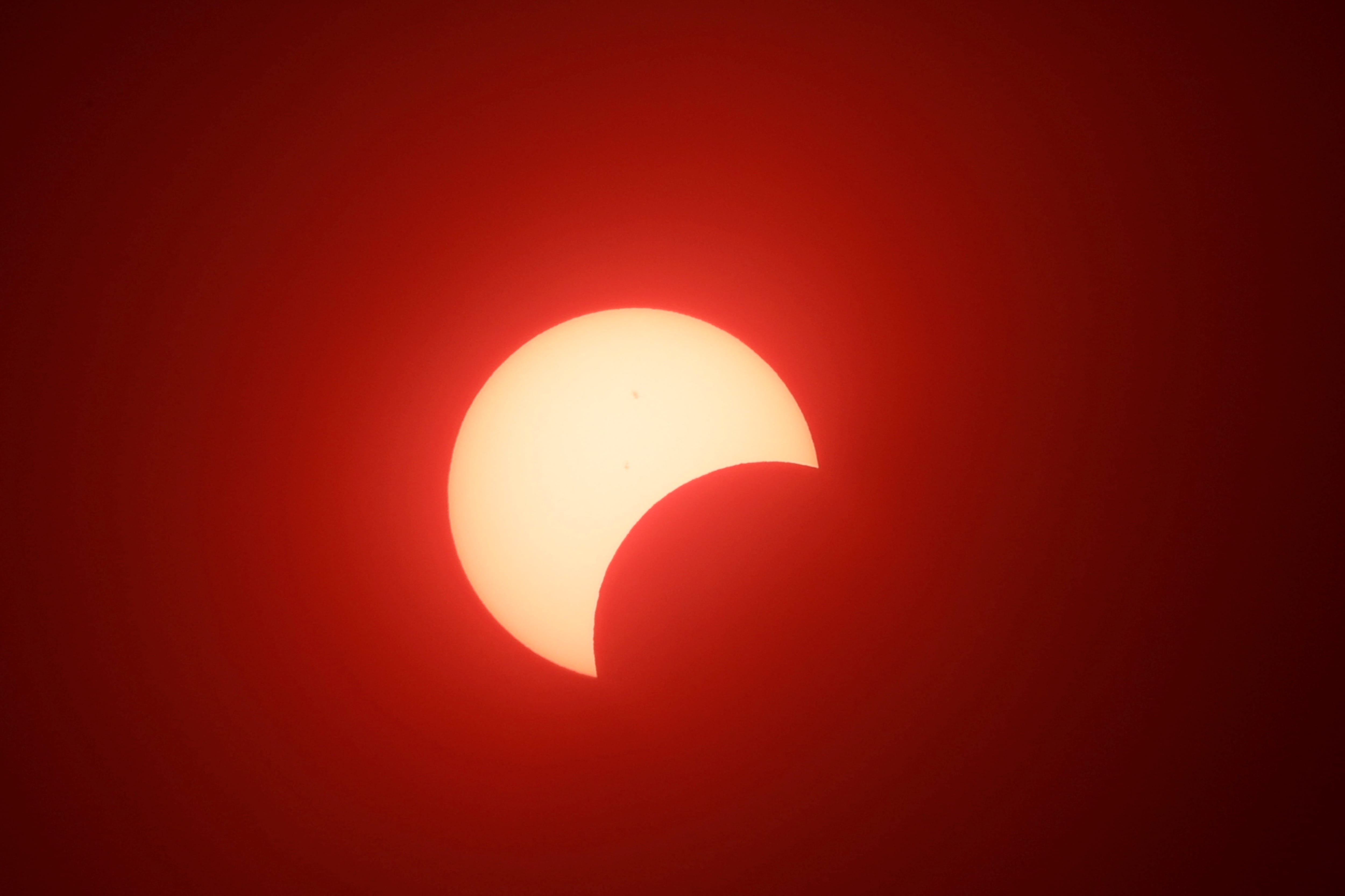 La NASA transmitirá el eclipse en tiempo real para quienes deseen verlo desde casa (Reuters)