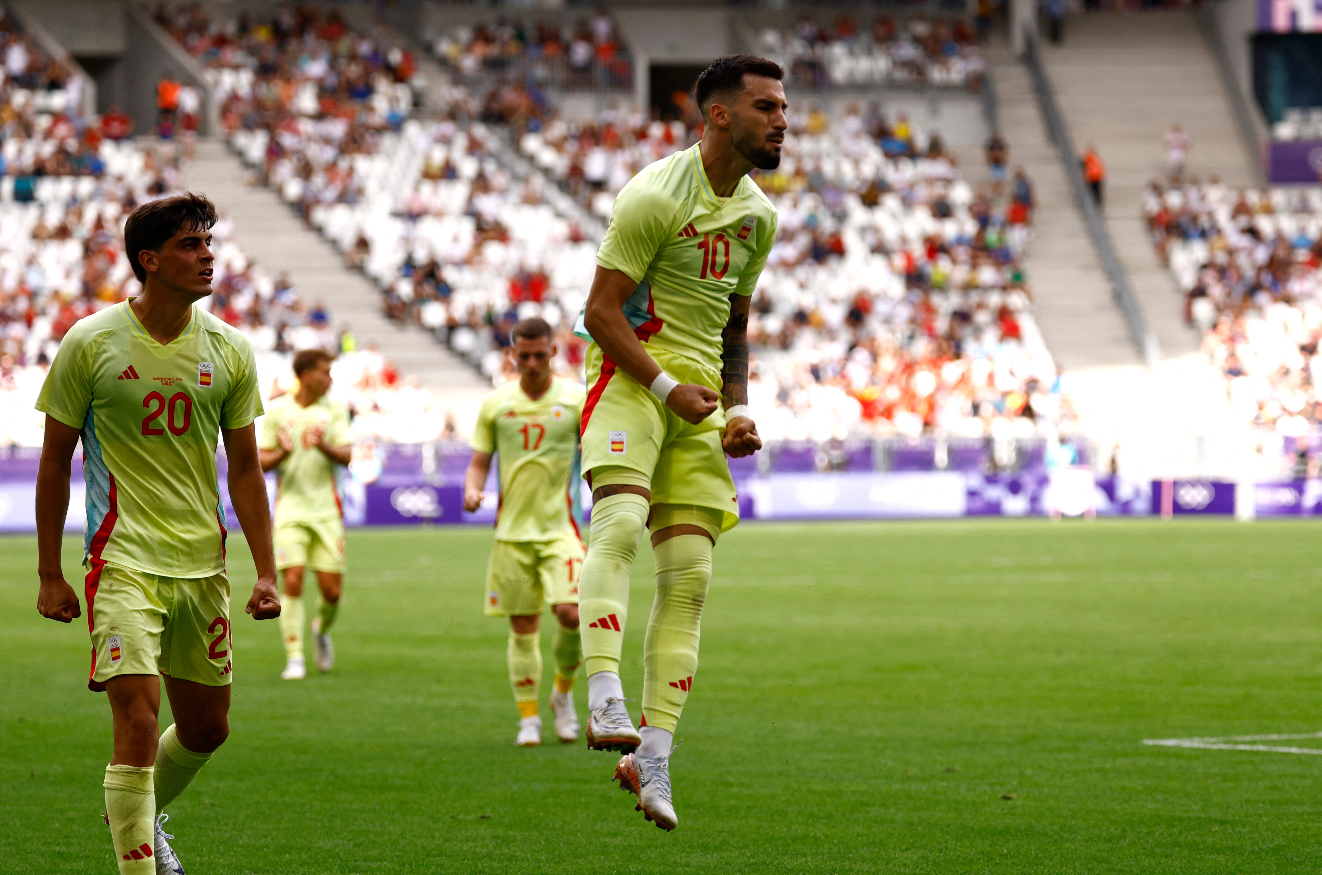 El jugador de la selección española Alex Baena (REUTERS/Susana Vera)