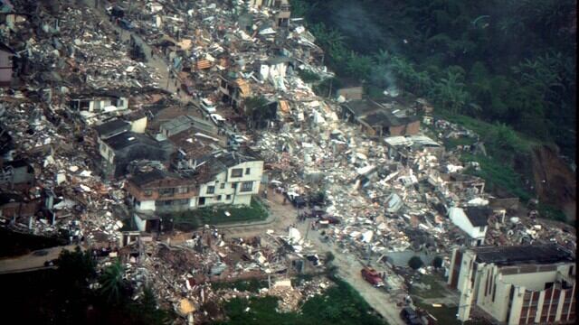 Terremoto de Armenia en 1999.