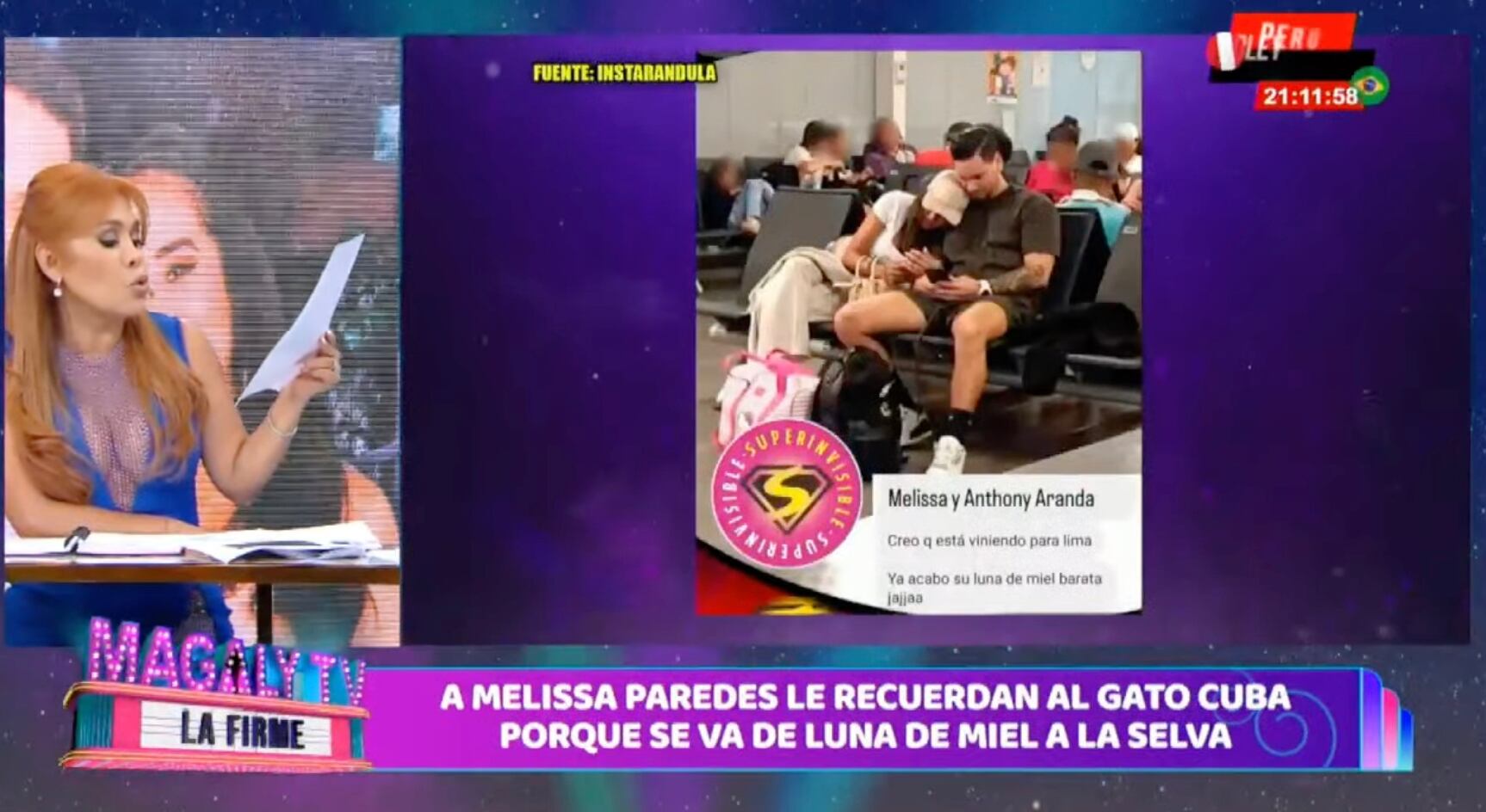 Melissa Paredes responde a sus detractores vía redes sociales.