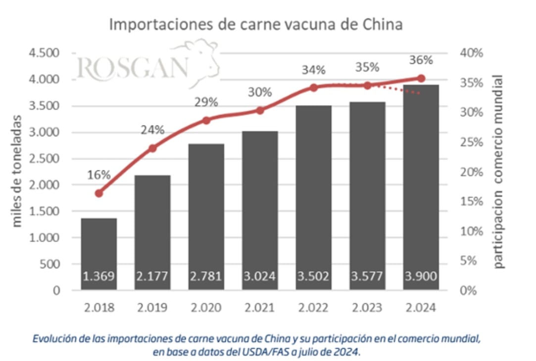 Exportaciones de carne