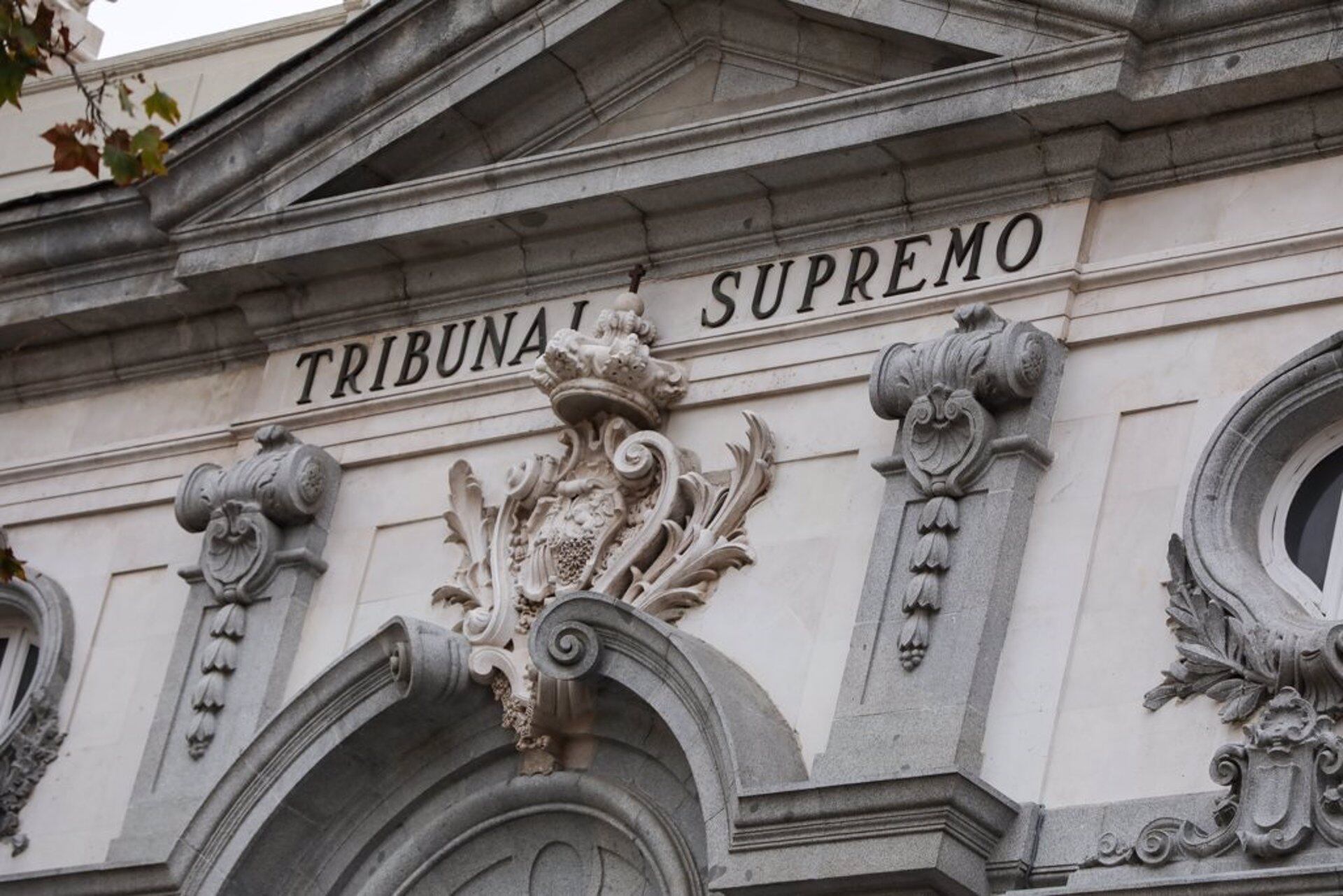 Imagen de archivo de la fachada del Tribunal Supremo. (Europa Press) 