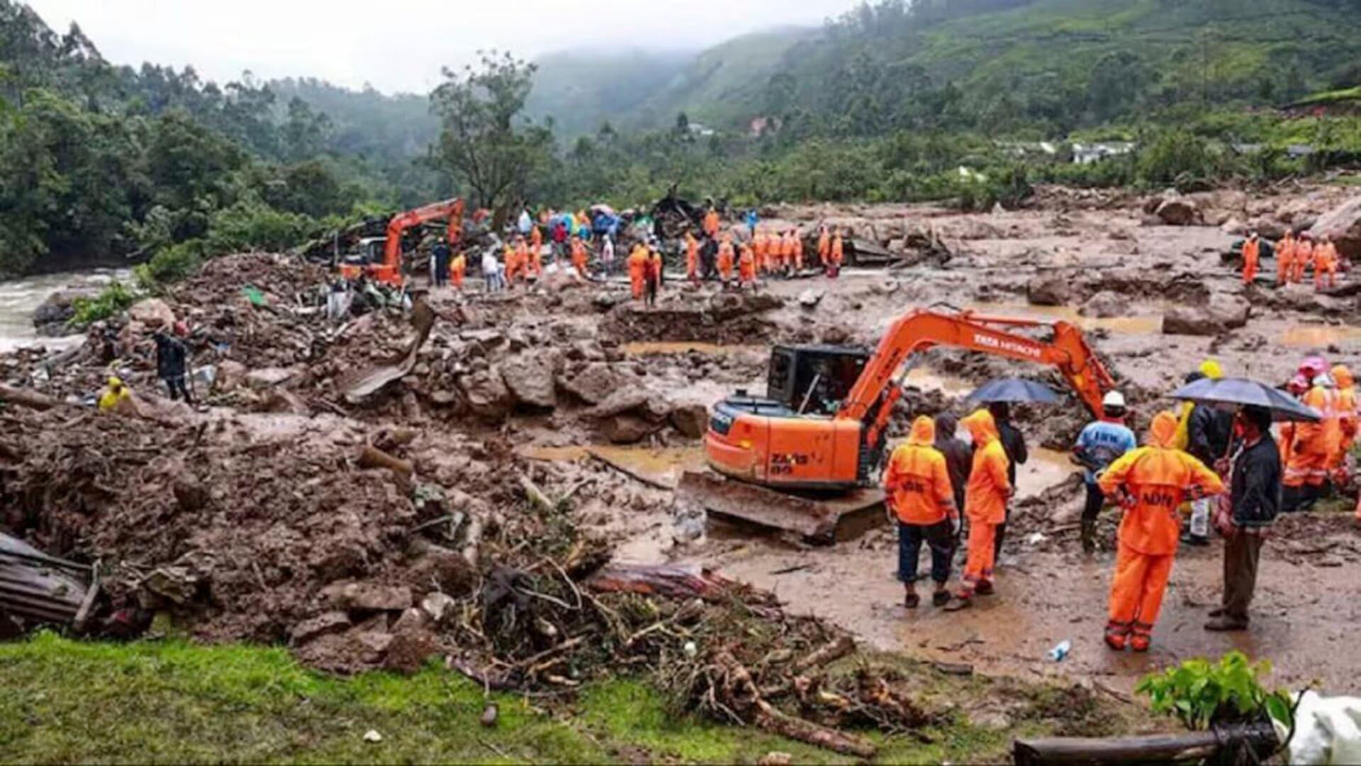 Deslizamientos de tierra causados por fuertes lluvias matan a 49 personas y entierran a muchas otras en el sur de la India