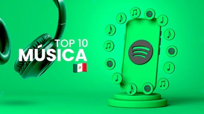 Ranking Spotify en México: top 10 de las canciones más escuchadas de este día