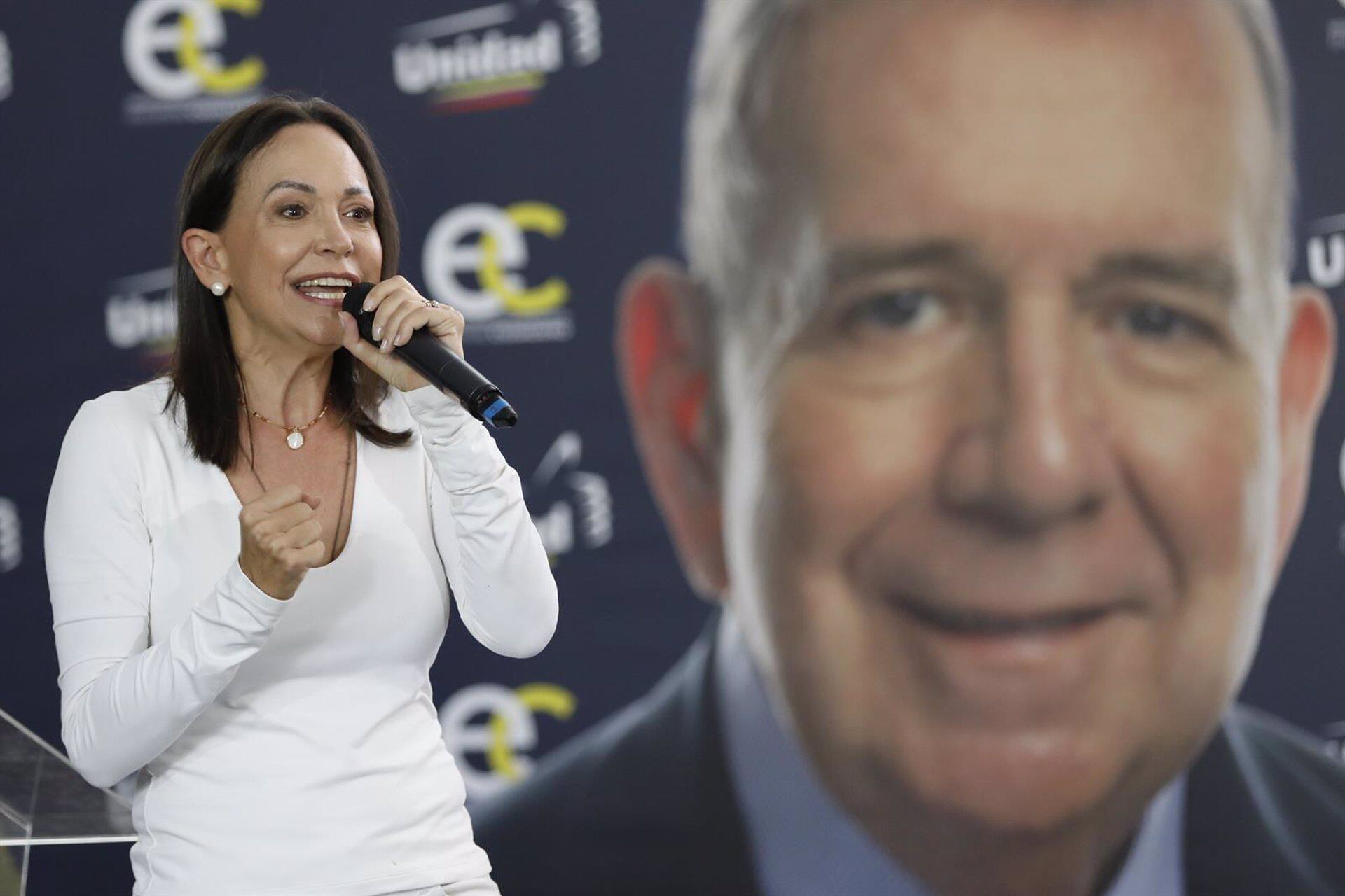 María Corina Machado, líder de la oposición venezolana (Foto: Pedro Rances Mattey/dpa)