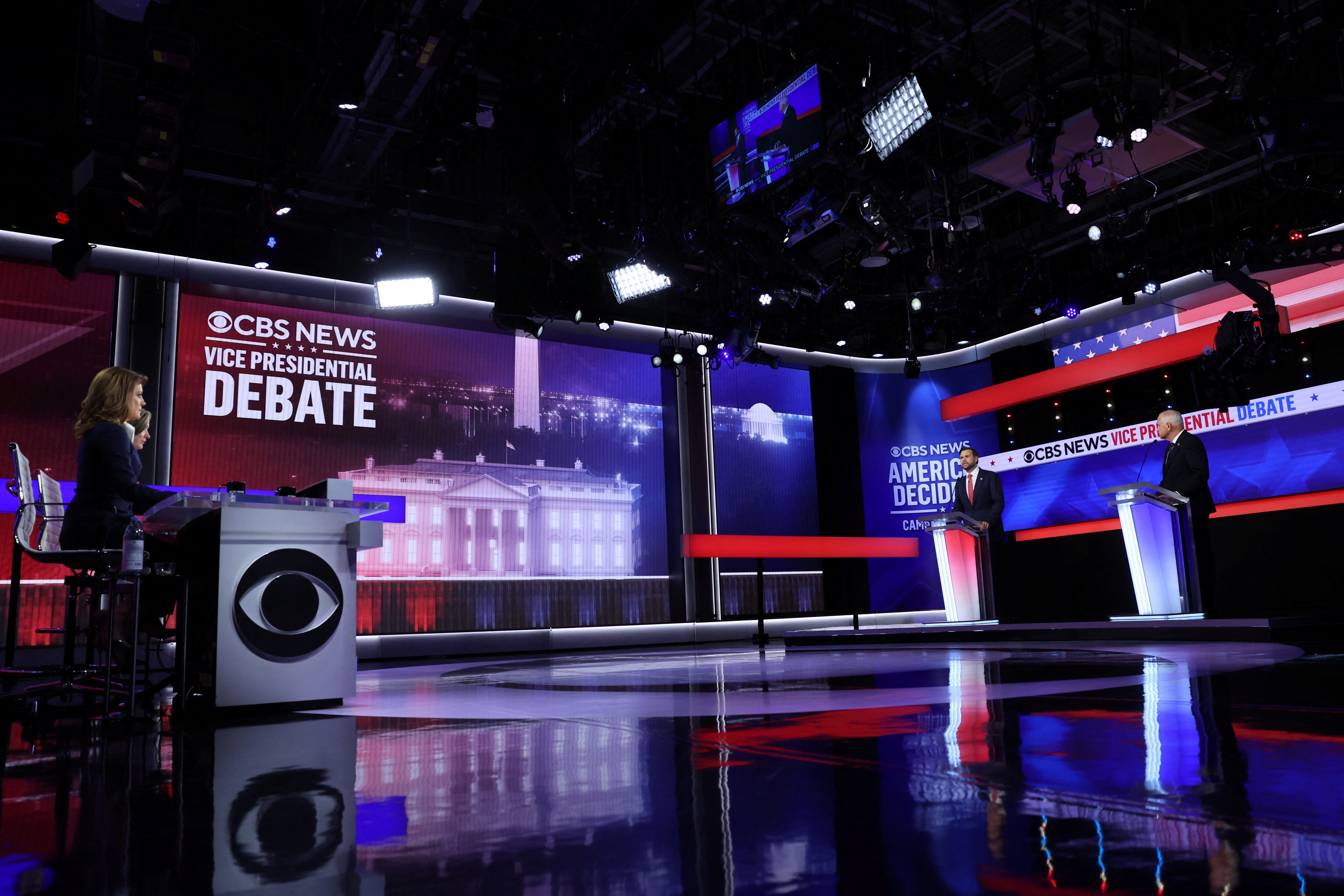 Candidatos a la vicepresidencia de EEUU debaten sobre el control de armas (REUTERS/Mike Segar)