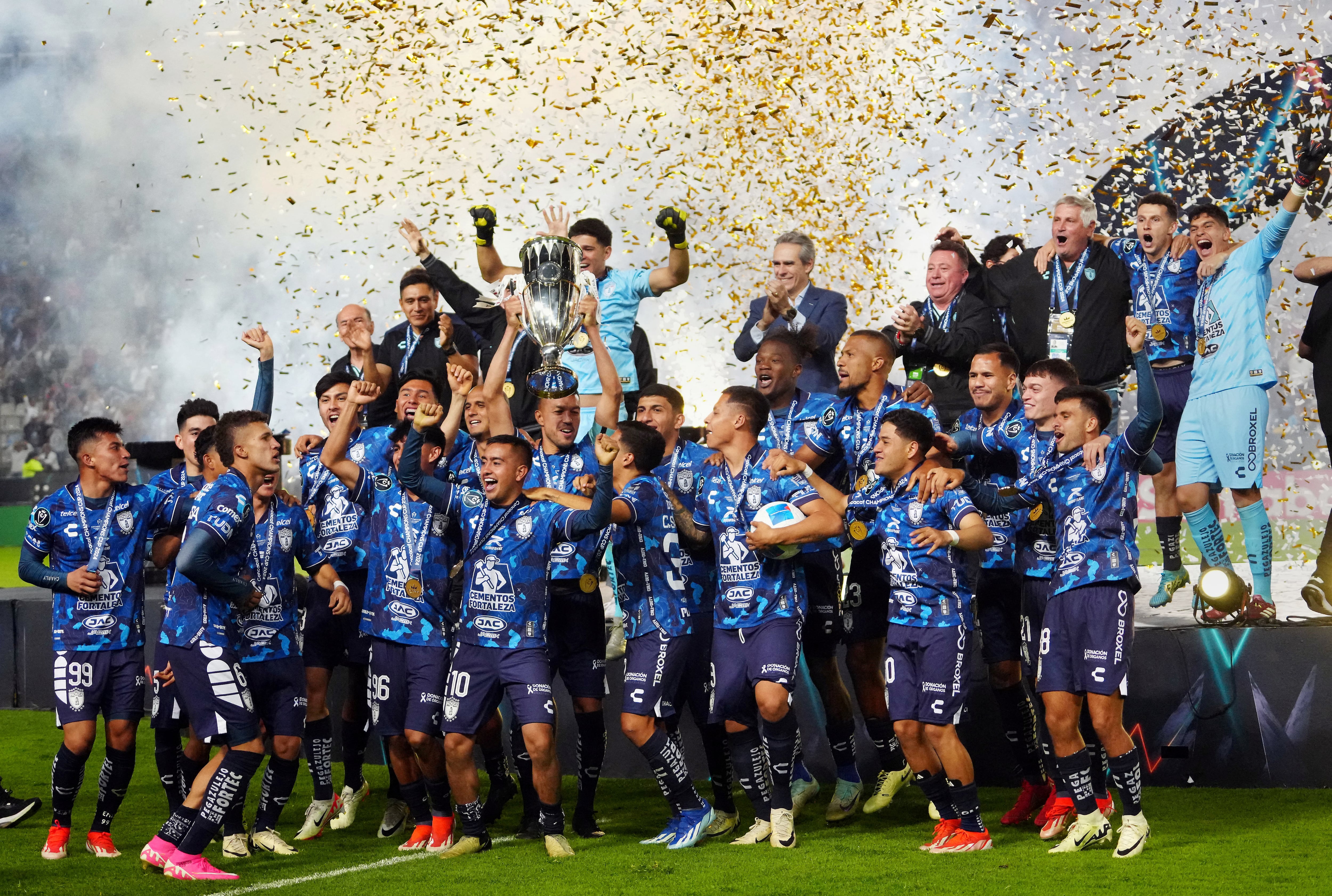 Pachuca de México es el campeón vigente de la Concachampions 2024 (Kirby Lee-USA TODAY Sports)