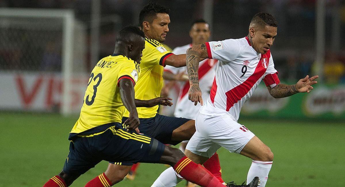 Perú vs Colombia por la fecha 7 de las Eliminatorias Sudamericanas 2026. (Créditos: Andina)