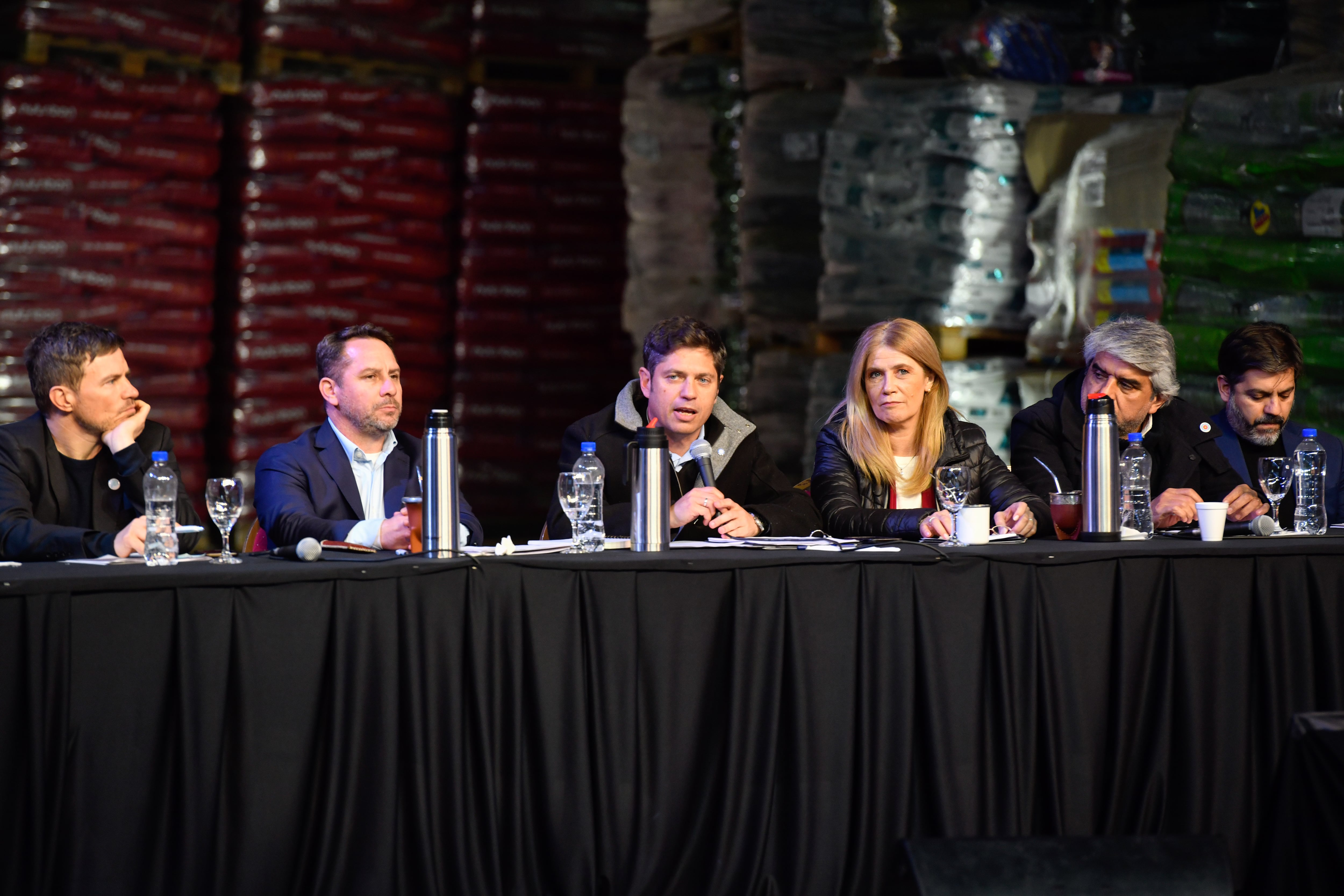 Axel Kicillof en el día de la industria en Ituzaingó