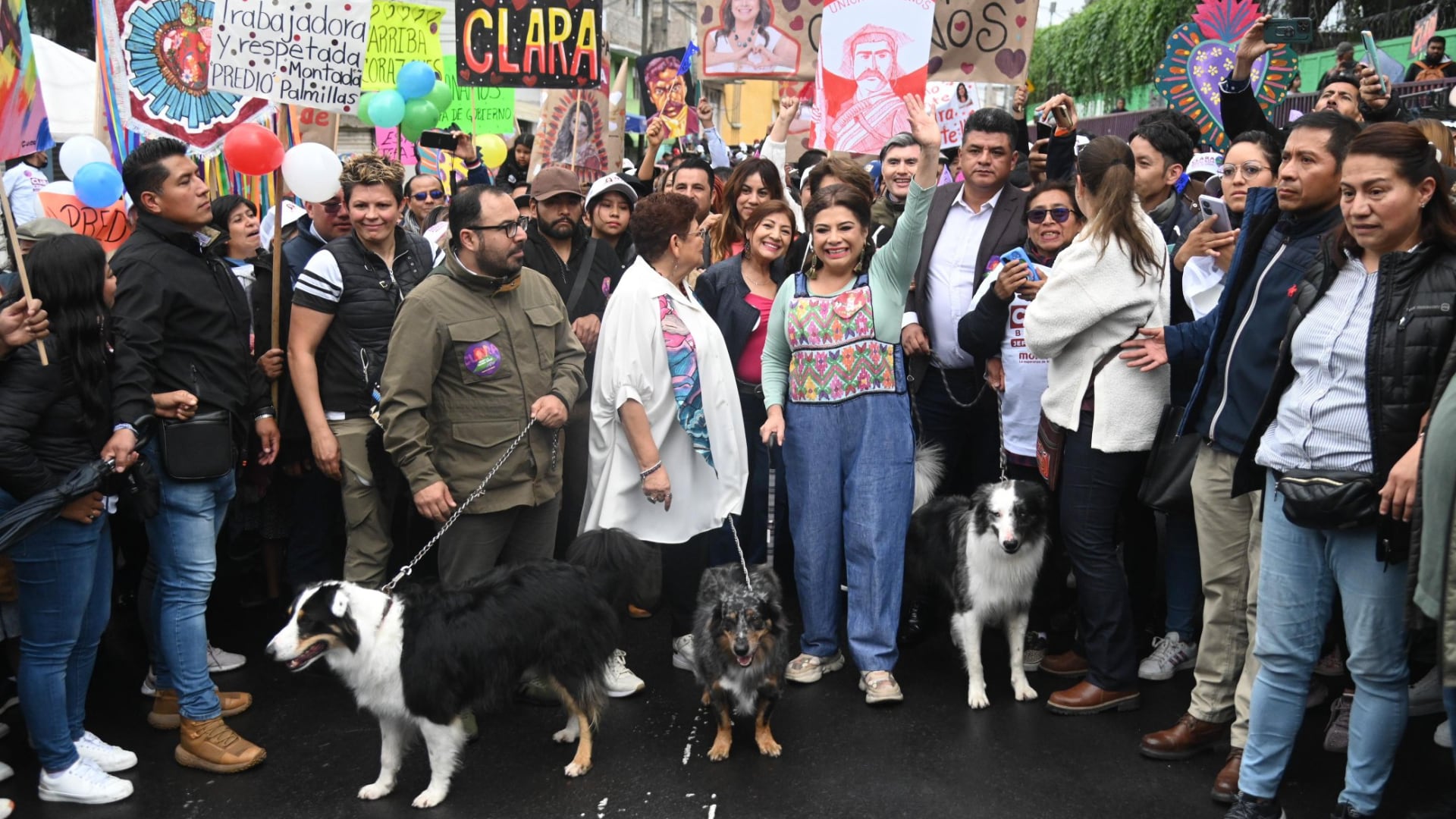 Clara Brugada se despide de su casa en Iztapalapa; donde vivirá para ejercer la jefatura de Gobierno en CDMX