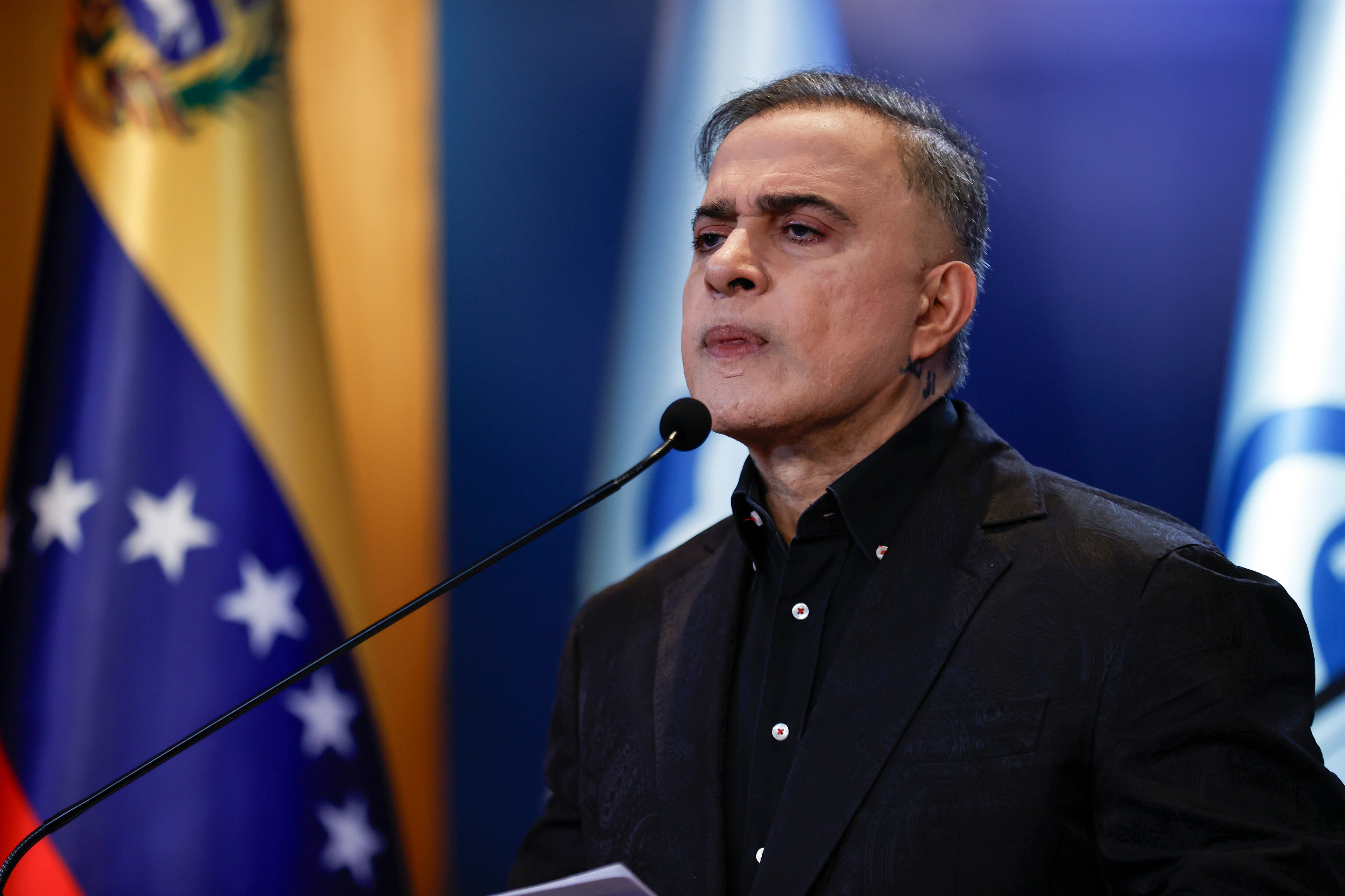 El fiscal general de la dictadura venezolana, Tarek William Saab (EFE/ Henry Chirinos)
