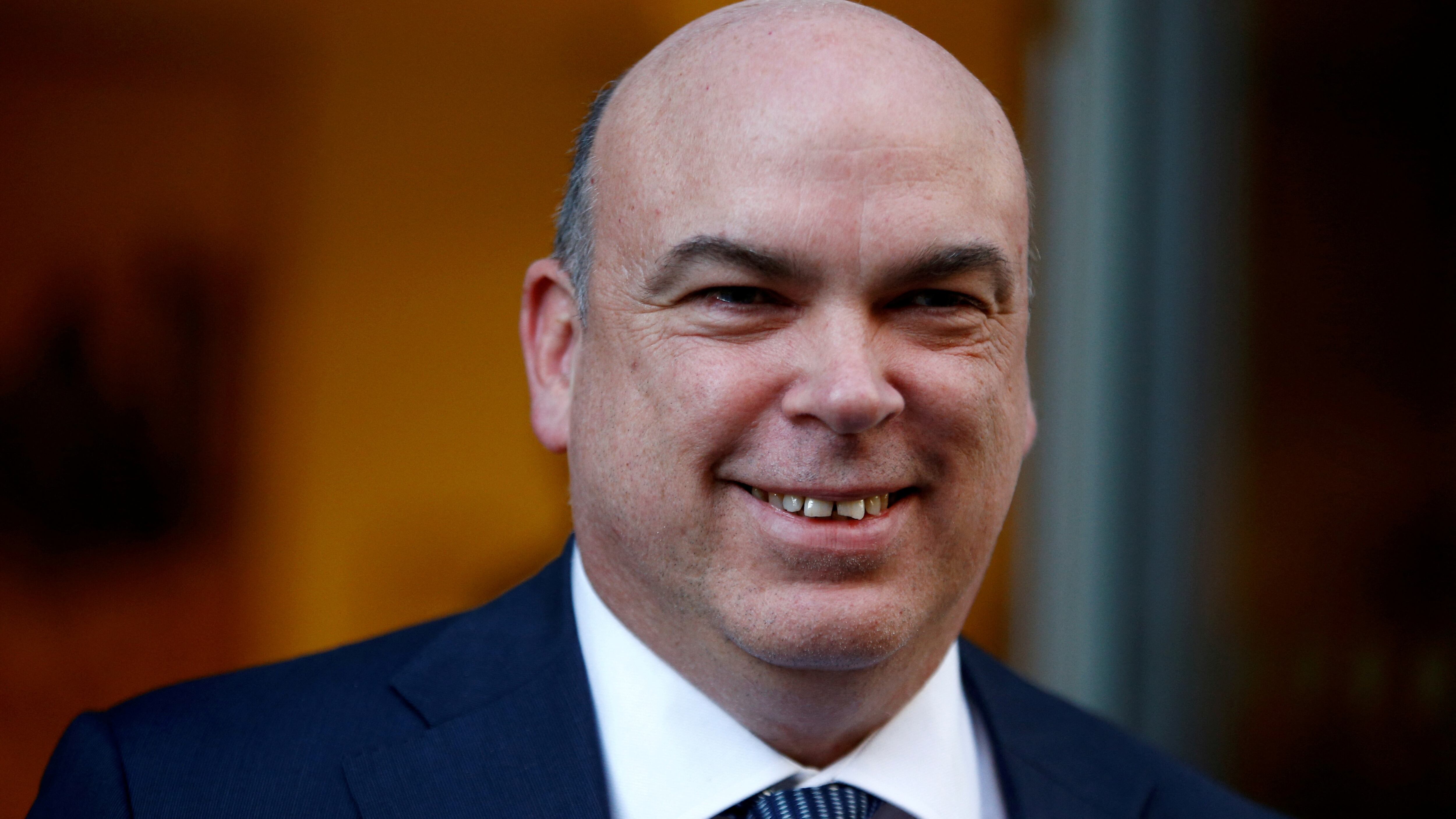 FILE PHOTO: British entrepreneur Mike Lynch leaves the High Court in London, Britain March 25, 2019. REUTERS/Henry Nicholls/File Photo