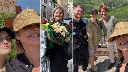 El viaje de Araceli González con sus hijos Toto Kirzner y Flor Torrente en Italia: “Es una experiencia única”