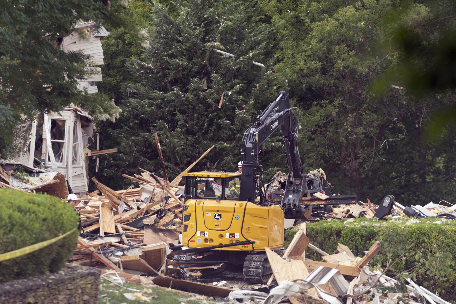 Estalló una casa en Maryland por una posible fuga de gas: hay 2 muertos y 12  familias evacuadas - Lado.mx