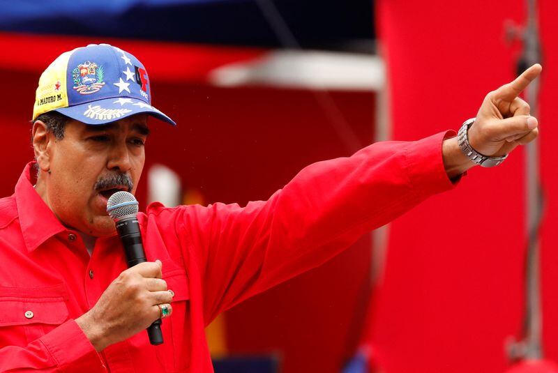 Nicolás Maduro apuntó contra Javier Milei por la posición del Gobierno argentino sobre las elecciones en Venezuela (REUTERS/Leonardo Fernandez Viloria/Archivo)