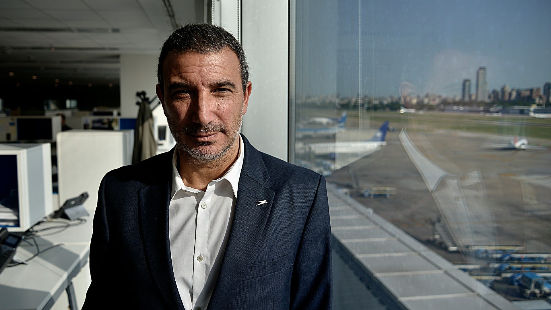 Fabián Lombardo, presidente de Aerolíneas (Gustavo Gavotti)