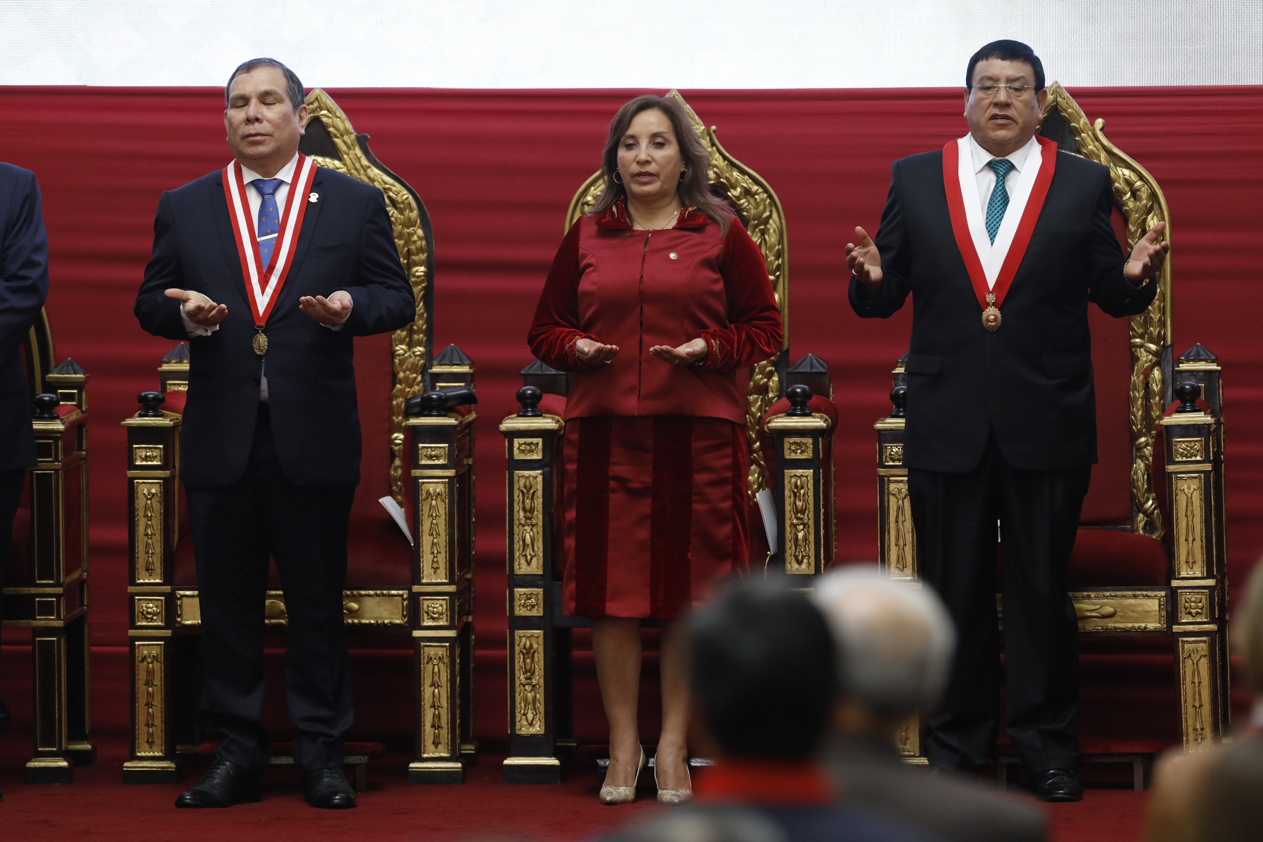 04/08/2023 August 4, 2023, LIMA, PERU: Dia del juez y la jueza en el poder judicial. Asiste presidenta de la republica Dina Boluarte
POLITICA 
Europa Press/Contacto/El Comercio
