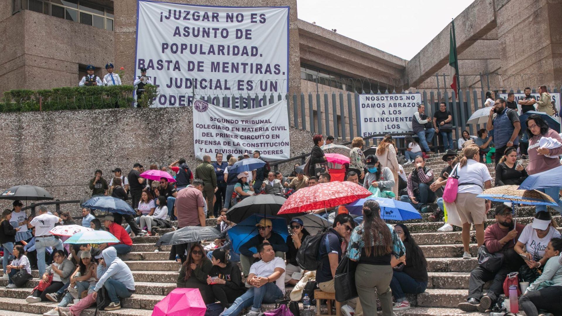 Jueces y magistrados aprobaron en votación irse a paro. (FOTO: MOISÉS PABLO/CUARTOSCURO.COM)