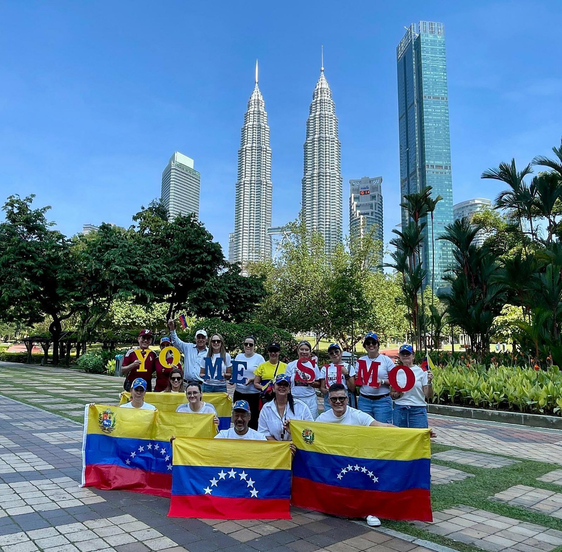 Protestas por Venezuela en Kuala Lumpur