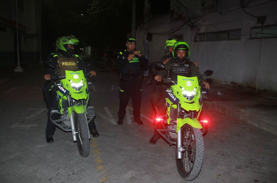 En Barranquilla y su área metropolitana se efectúan controles de seguridad - crédito Policía Metropolitana de Barranquilla