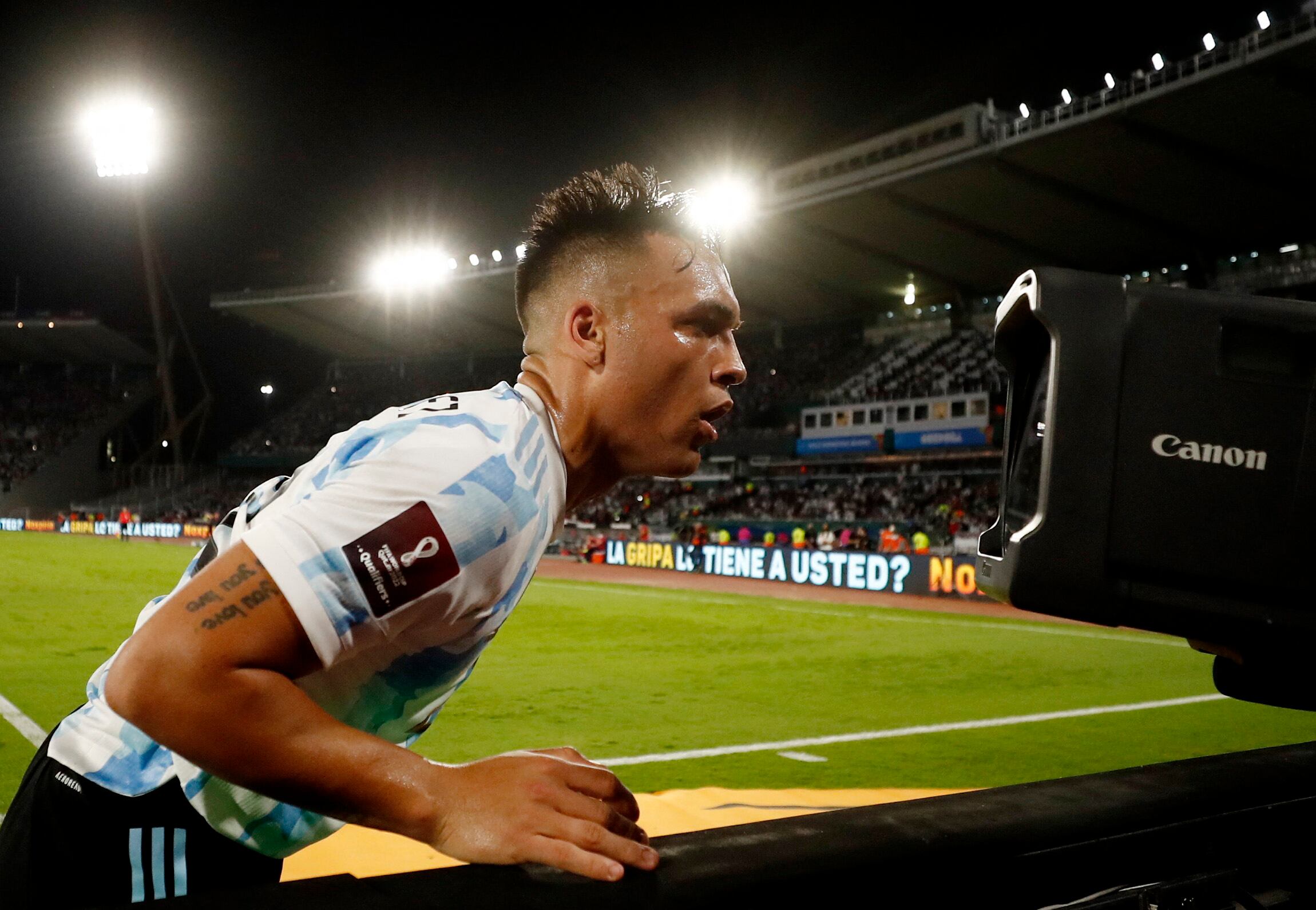 Lautaro Martinez convirtió el gol con el que Argentina le propinó la última derrota a Colombia hasta la fecha - crédito Agustin Marcarian/REUTERS