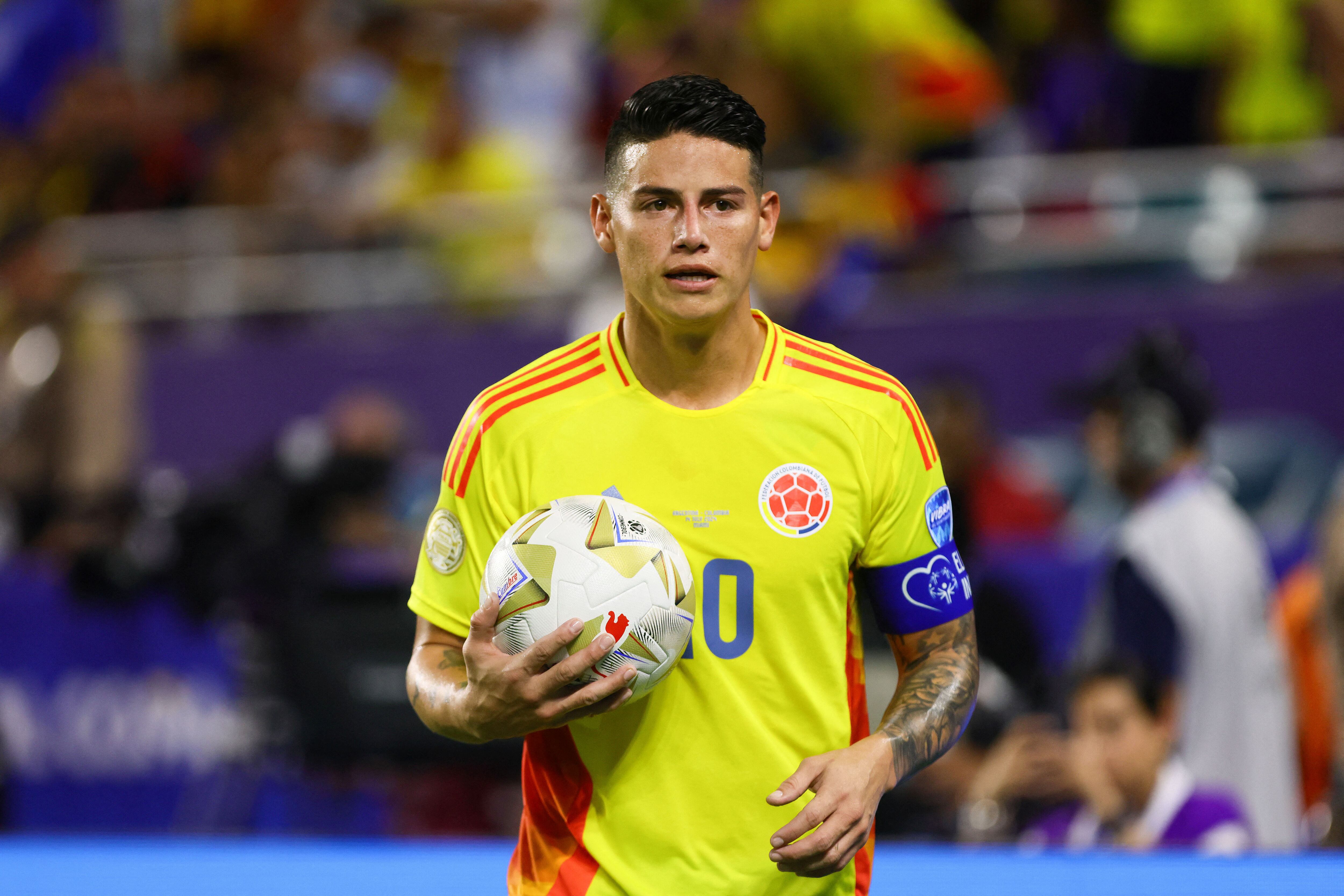 James Rodríguez tuvo 6 asistencias y un gol en el certamen internacional que se disputó en Estados Unidos - crédito Sam Navarro-USA TODAY Sports