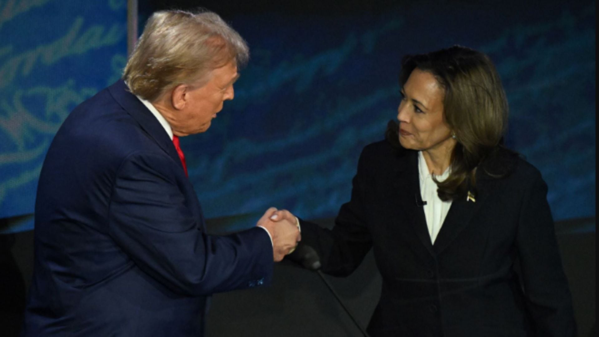 Kamala harris y donald