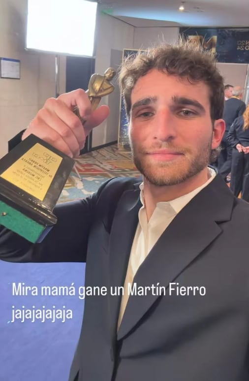 Valentín Yan recordó a su madre con una divertida foto