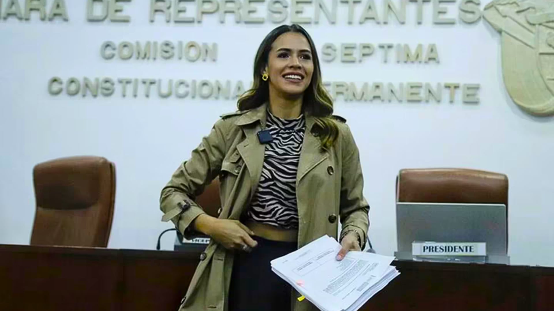 La representante a la Cámara María Fernanda Carrascal utilizó su cuenta de X para compartir un video detallando su trabajo legislativo durante el último año - crédito Colprensa