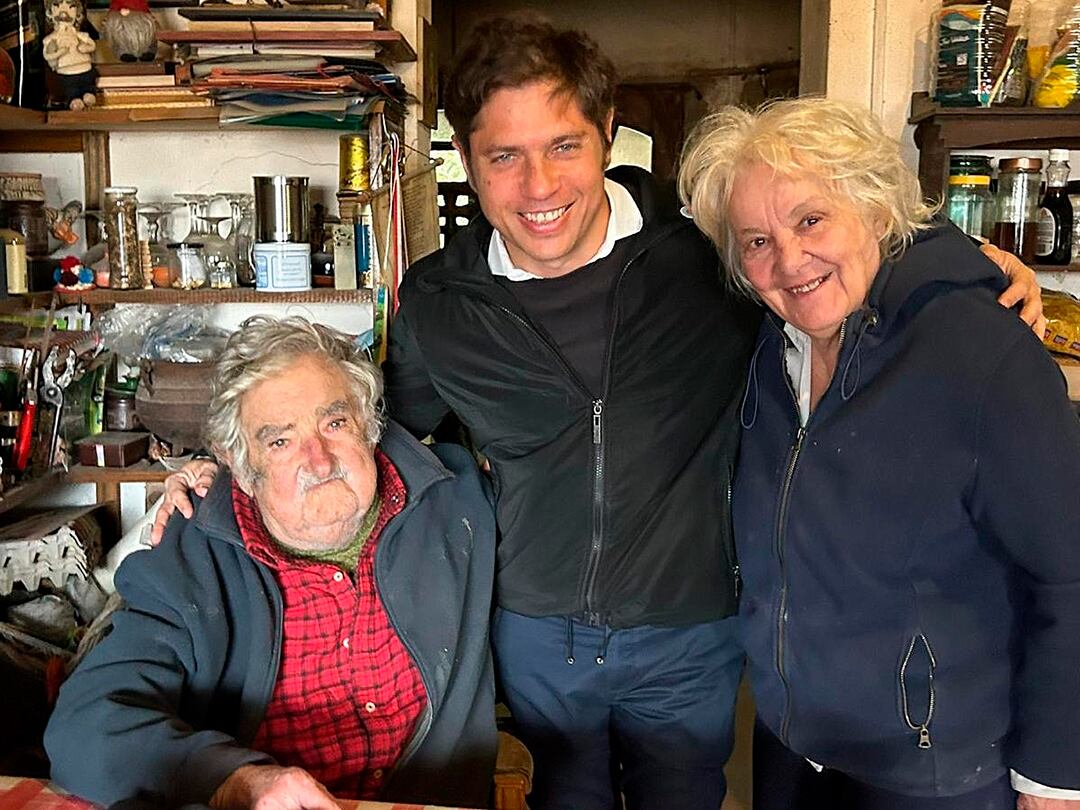 Axel Kicillof en Uruguay