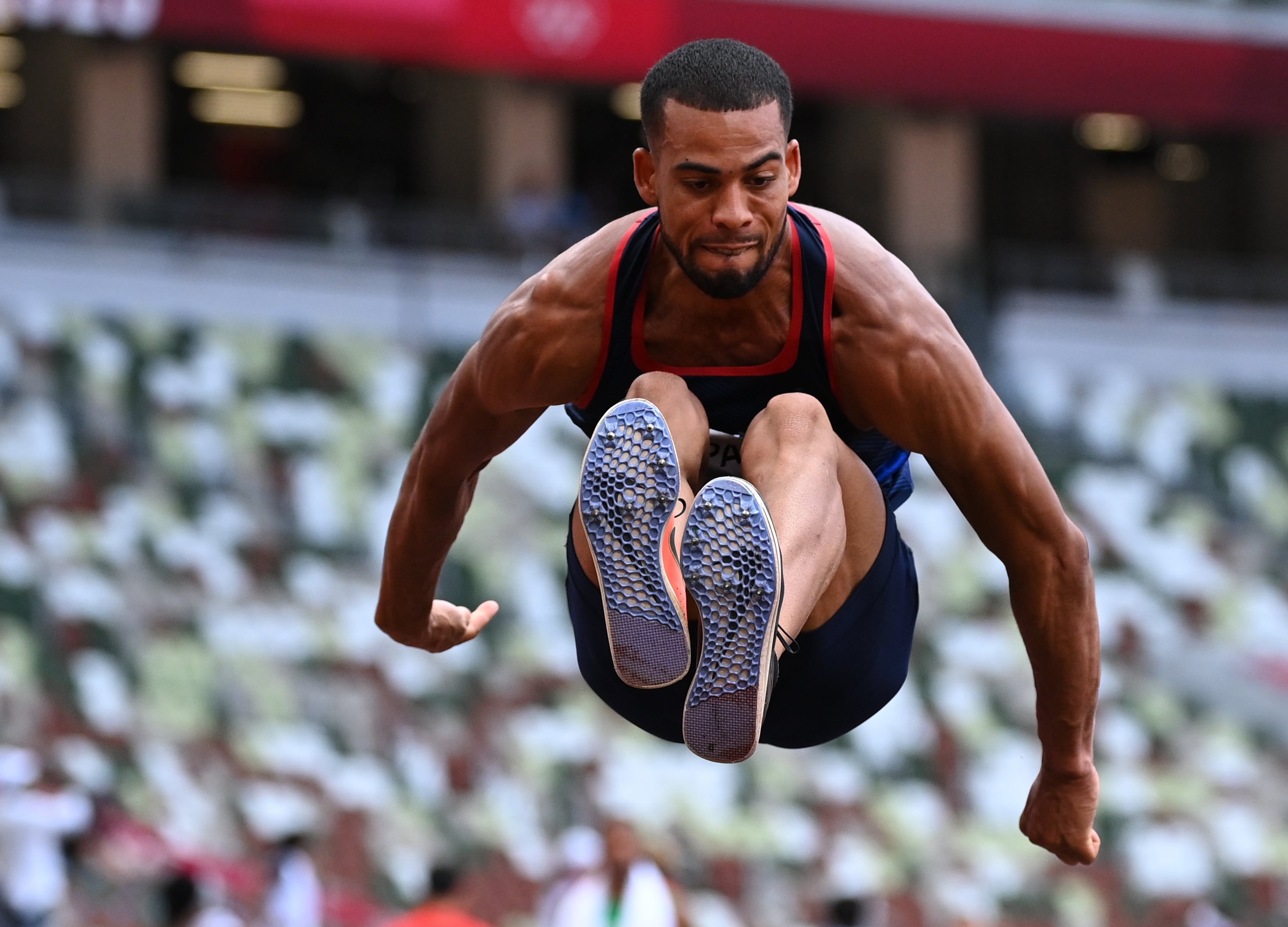 Benjamin Compaoré, marido de Ana Peleteiro. (Dylan Martinez/Reuters)