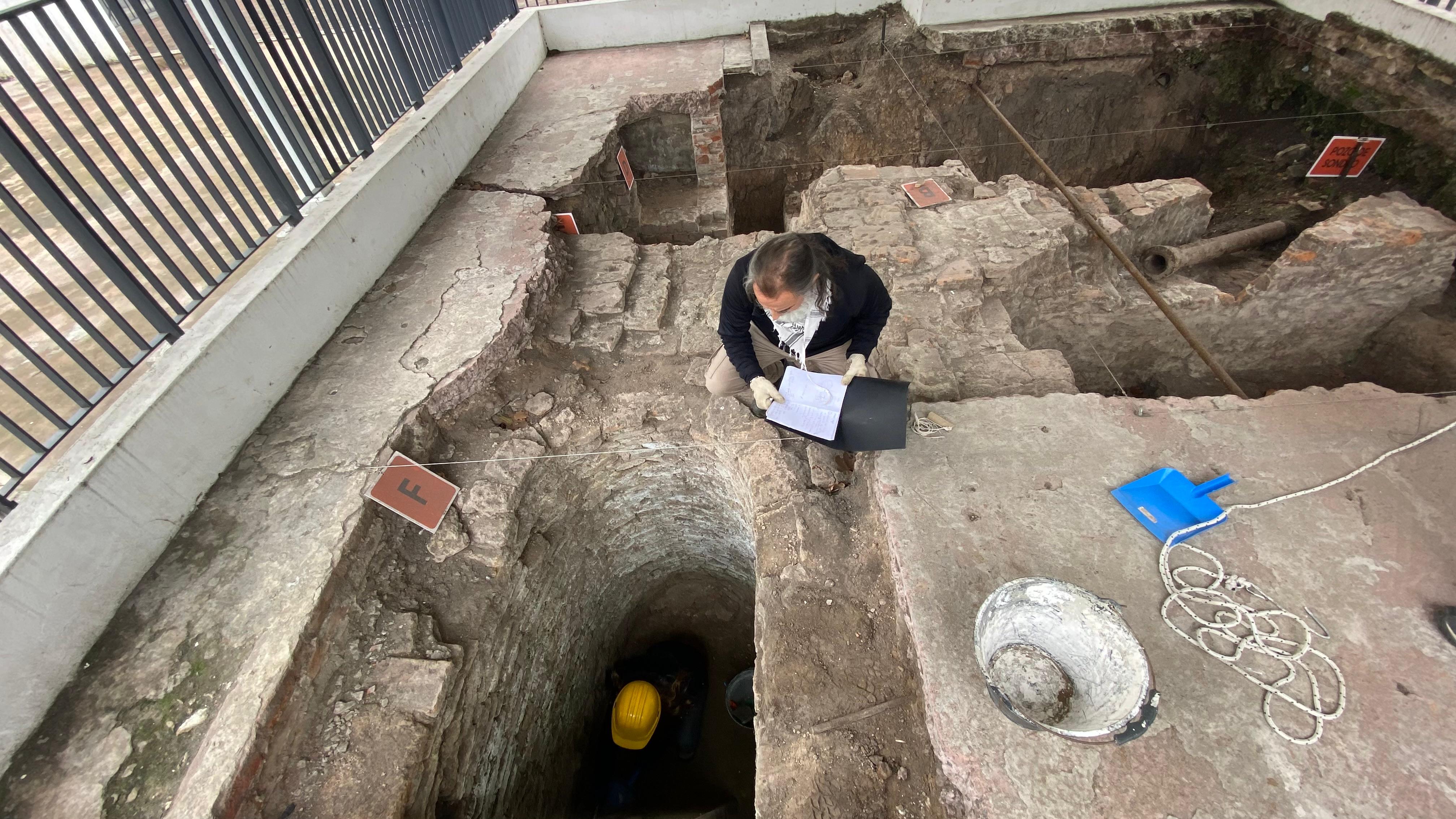 Excavación en el Cabildo de Buenos Aires