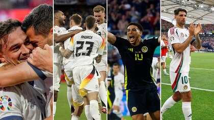 Se define el Grupo A de la Eurocopa: Alemania, ya clasificada, enfrentará Suiza y jugarán Escocia-Hungría