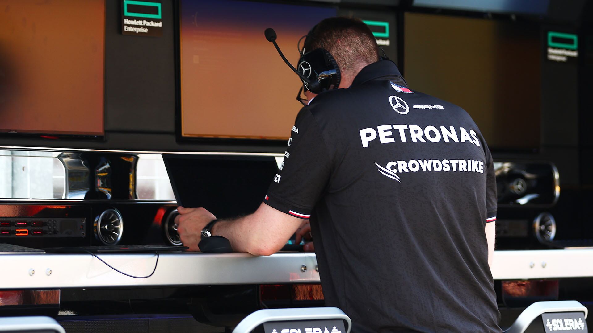 apagon microsoft mercedes F1