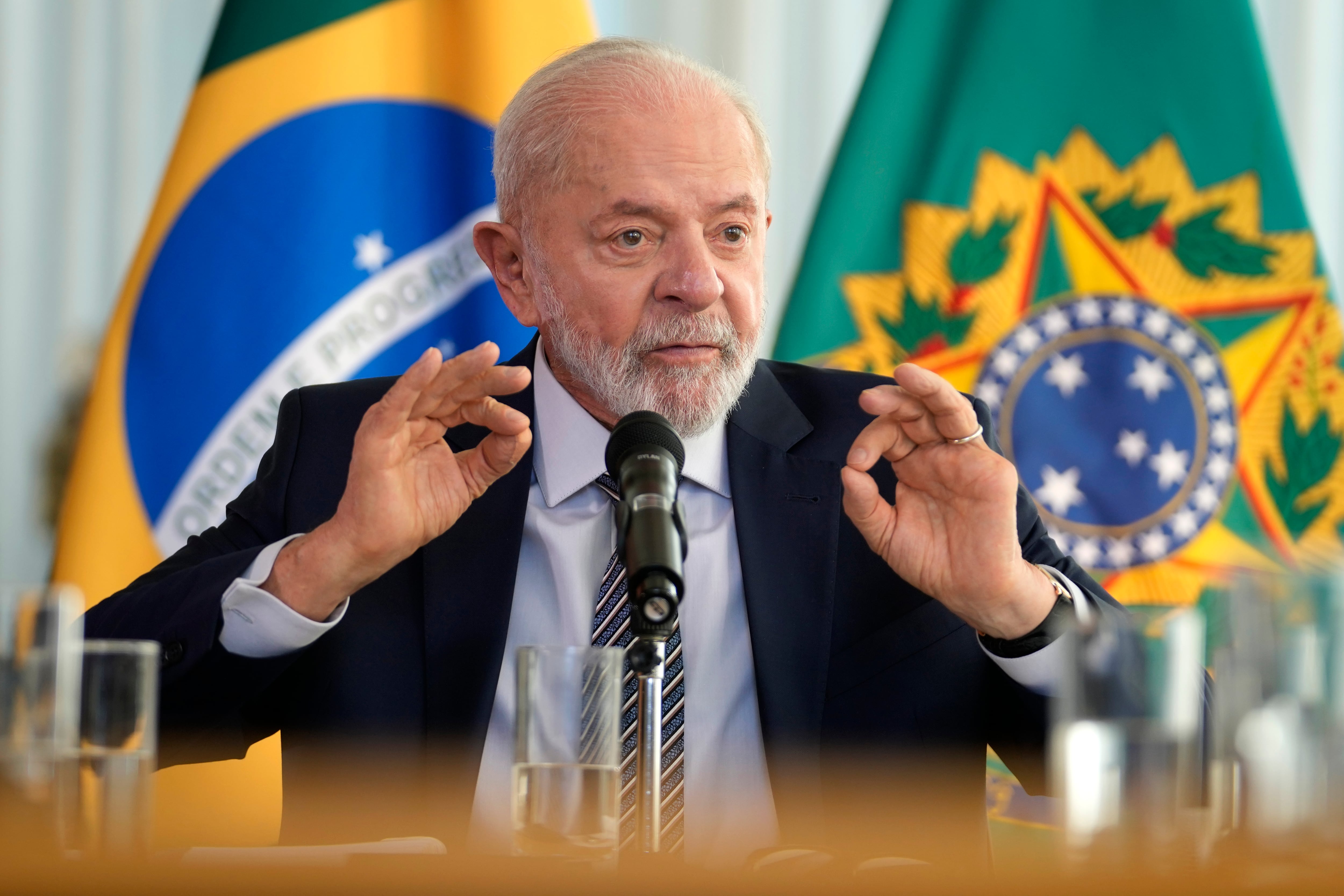 El presidente brasileño Luiz Inacio Lula da Silva (AP)