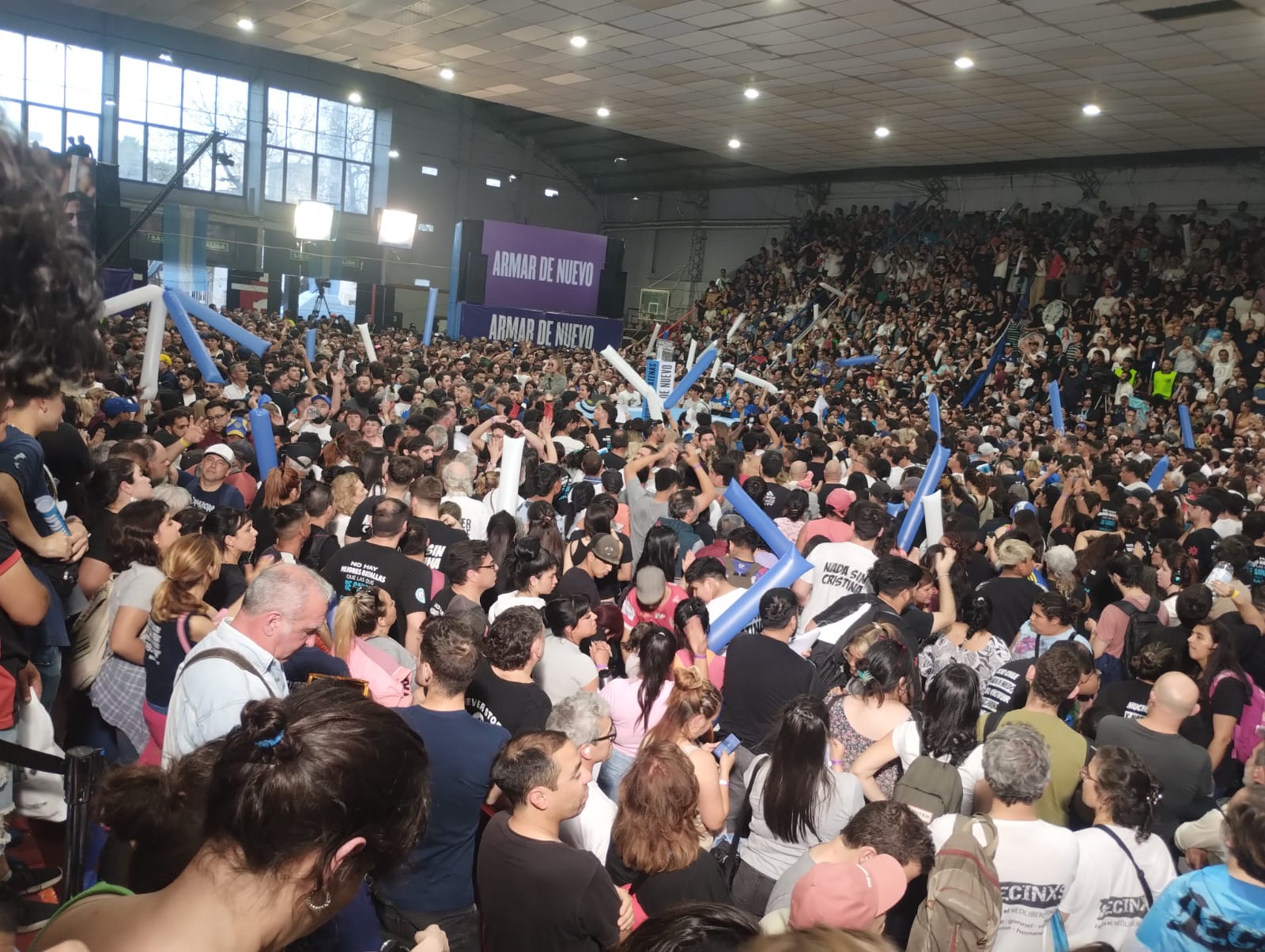 Acto de Máximo Kirchner en La Plata