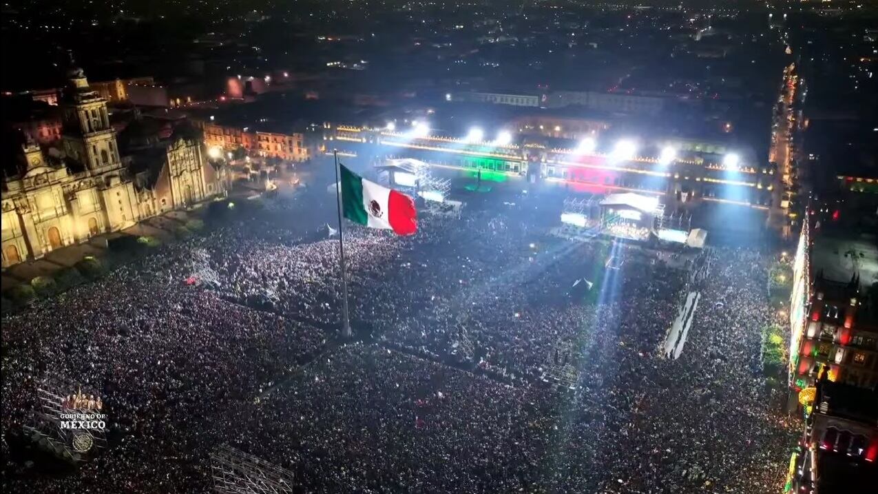 Zócalo CDMX 15 septiembre 2024