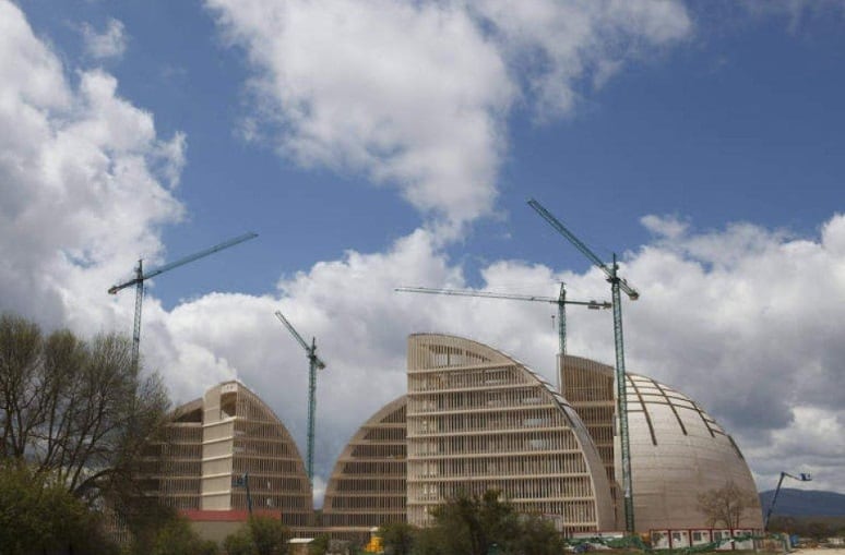 Cúpula de la Energía en la Ciudad del Medio Ambiente en Garray, Soria. (EFE)