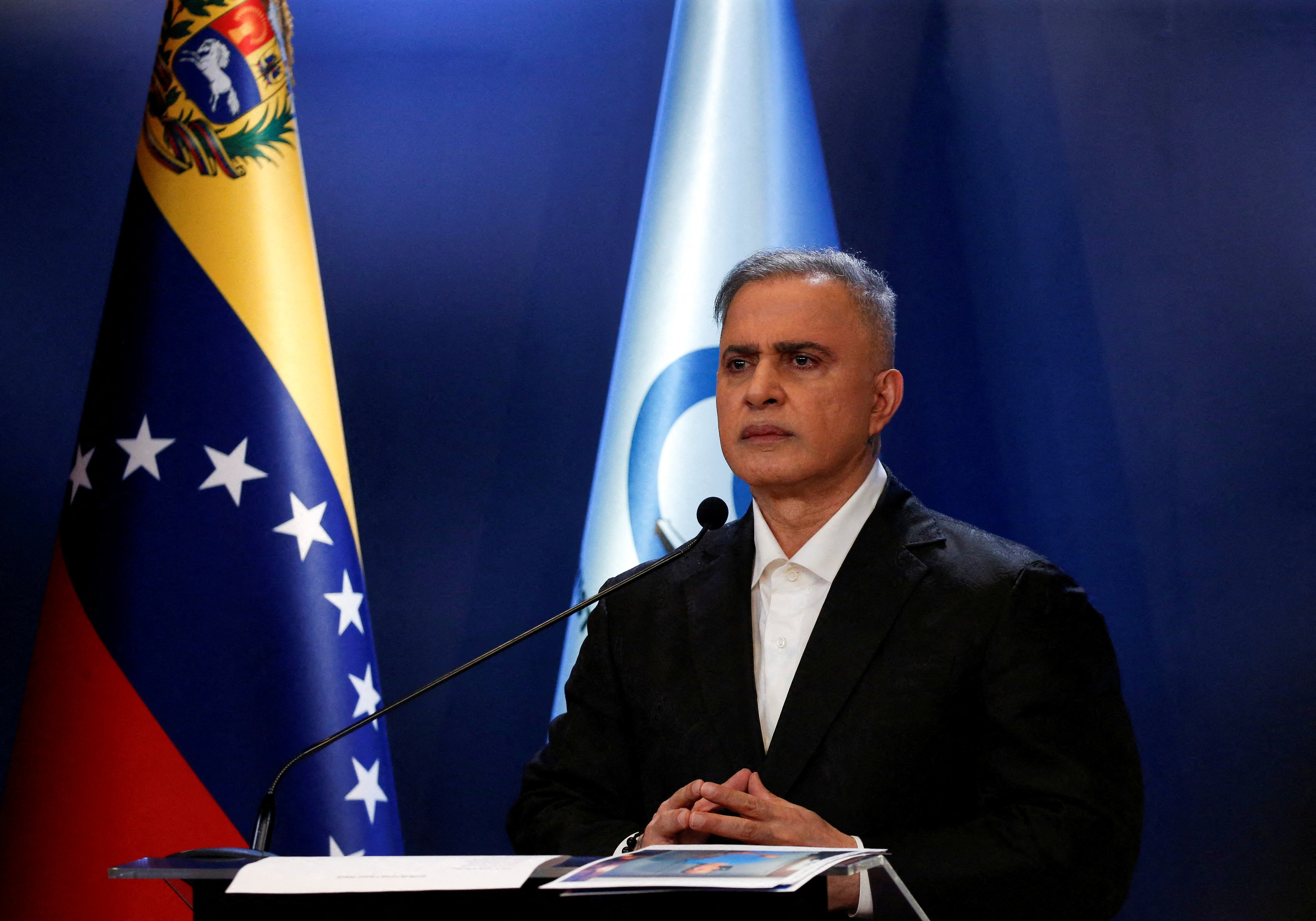 Tarek William Saab, fiscal general de la dictadura venezolana (REUTERS/Leonardo Fernandez Viloria)