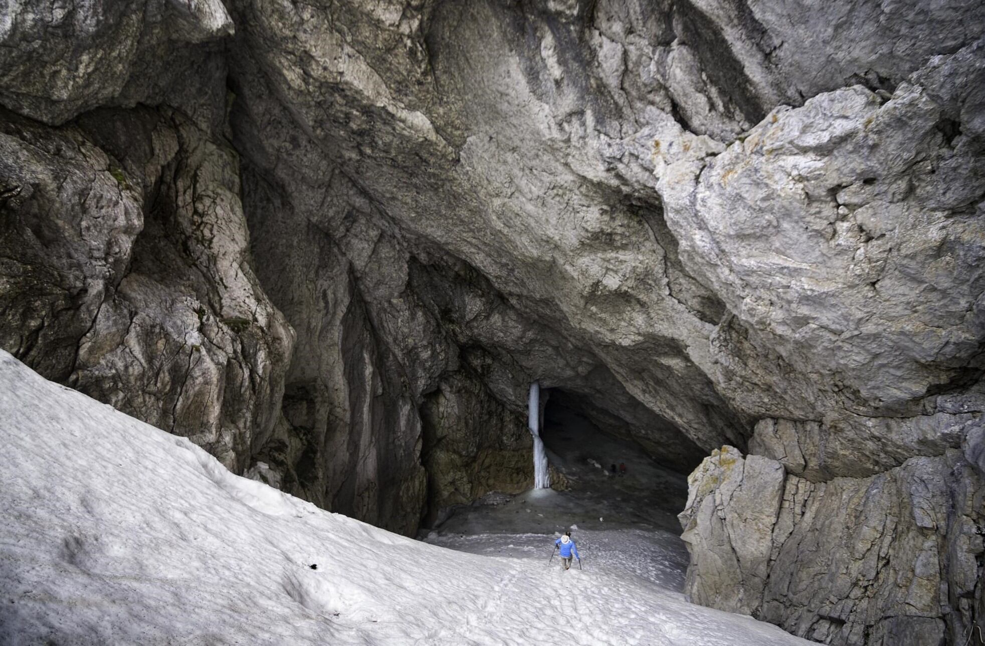 Cueva helada de Peña Castil, en Asturias (Flickr.com / Germán Yanes).